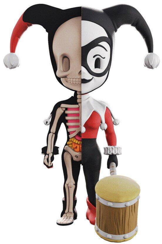 4D Master XXRAY Dissected DC Comics Harley Quinn Deluxe 4-in Vinyl Art Figure