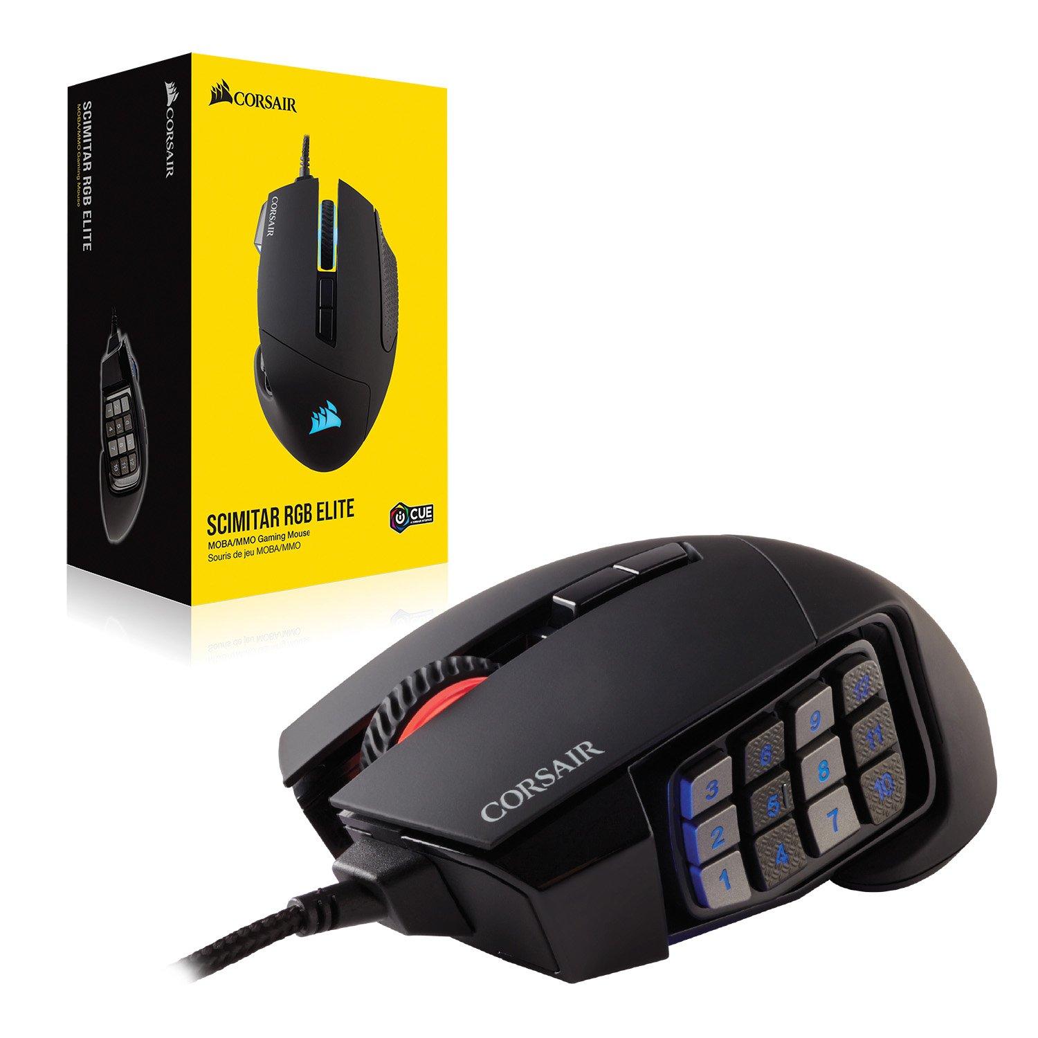 CORSAIR Scimitar Elite Wired Mouse Gaming GameStop 