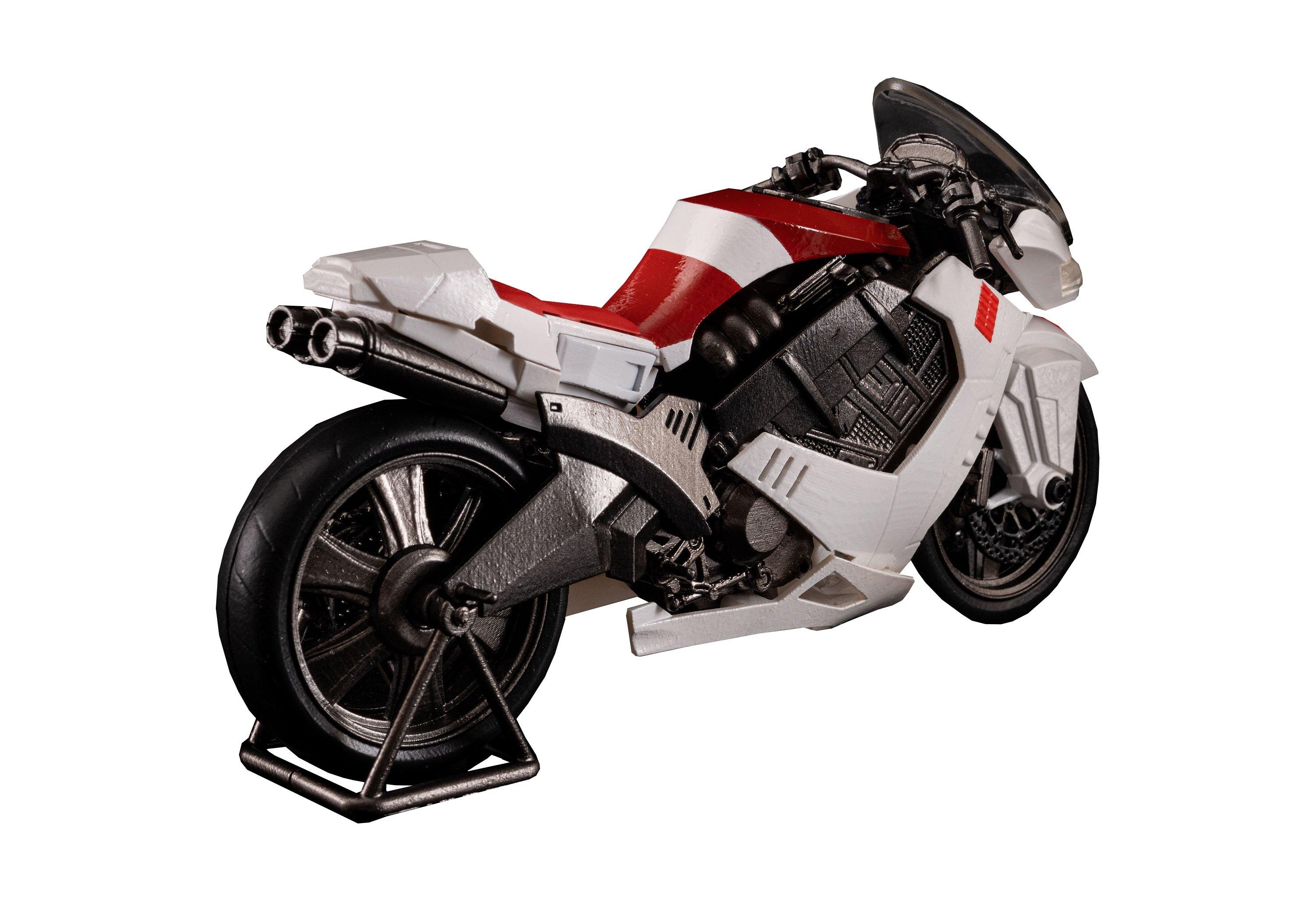 Bandai Flame Toys 24 G.I. Joe Furai Arashikage Cycle Model Kit for Storm Shadow 5.9-in Length