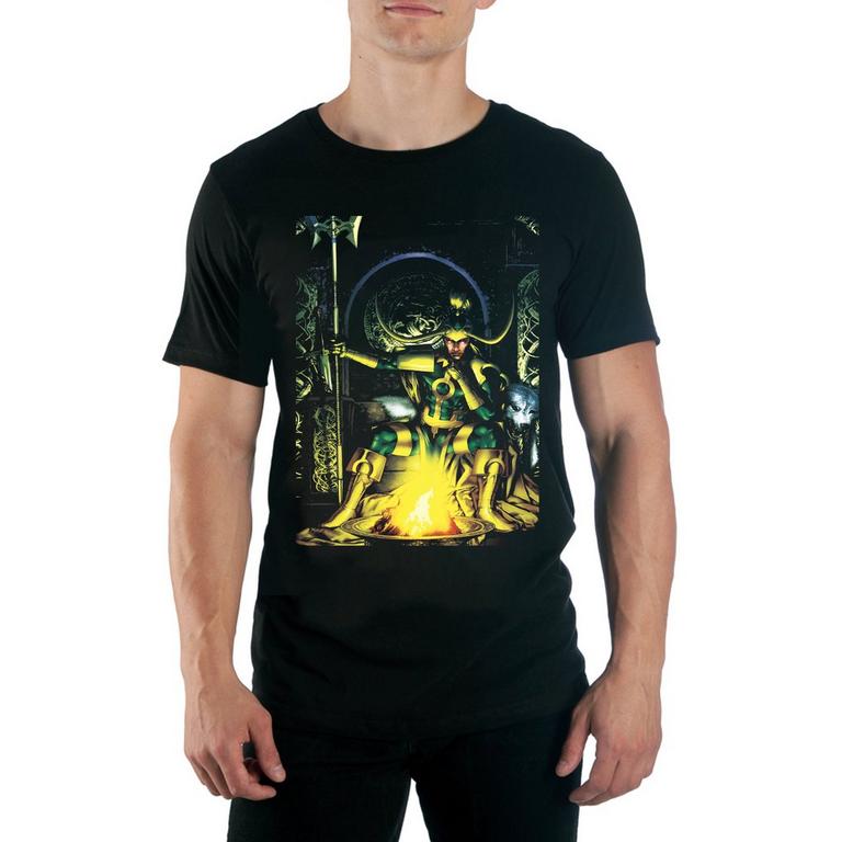 Marvel Loki Golden Horns Unisex T-Shirt