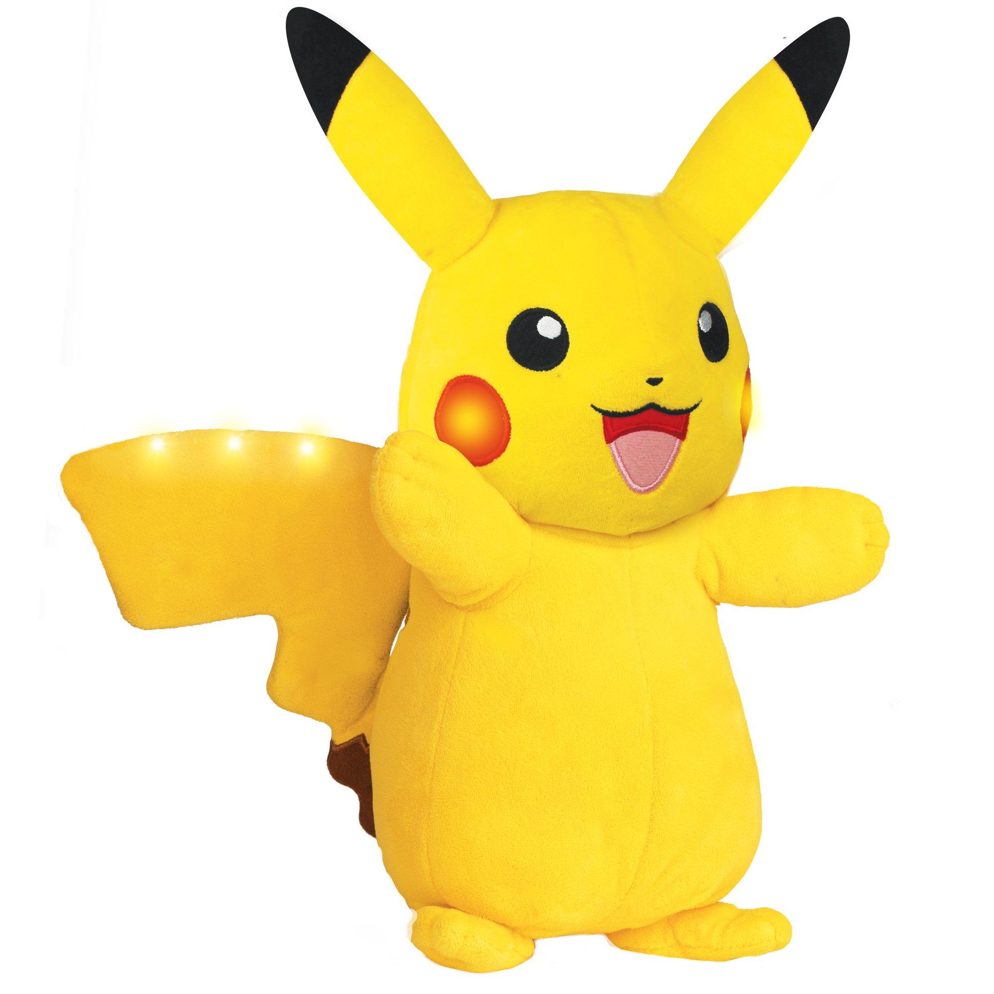 Jazwares Pokemon Pikachu Power Action 10-in Plush