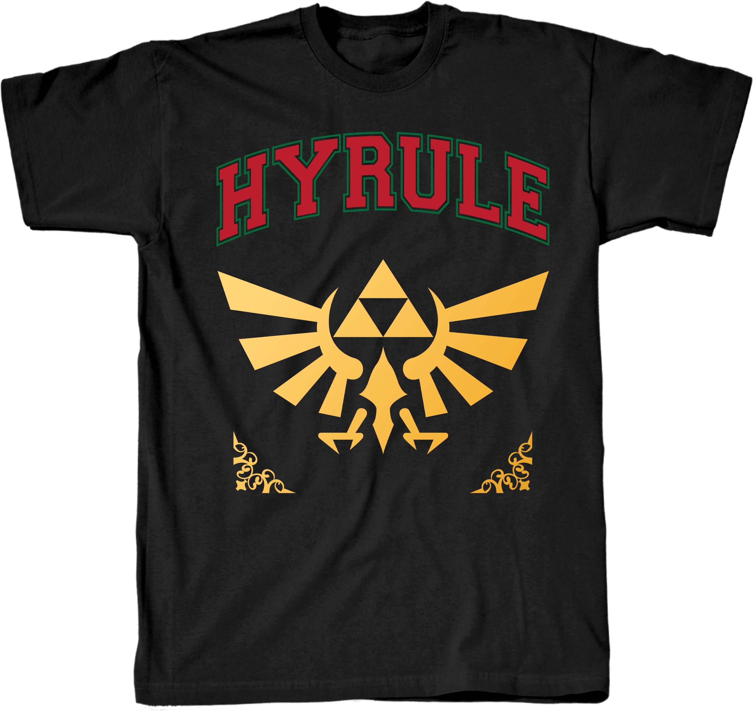 The Legend Of Zelda Hyrule Collegiate Unisex T Shirt