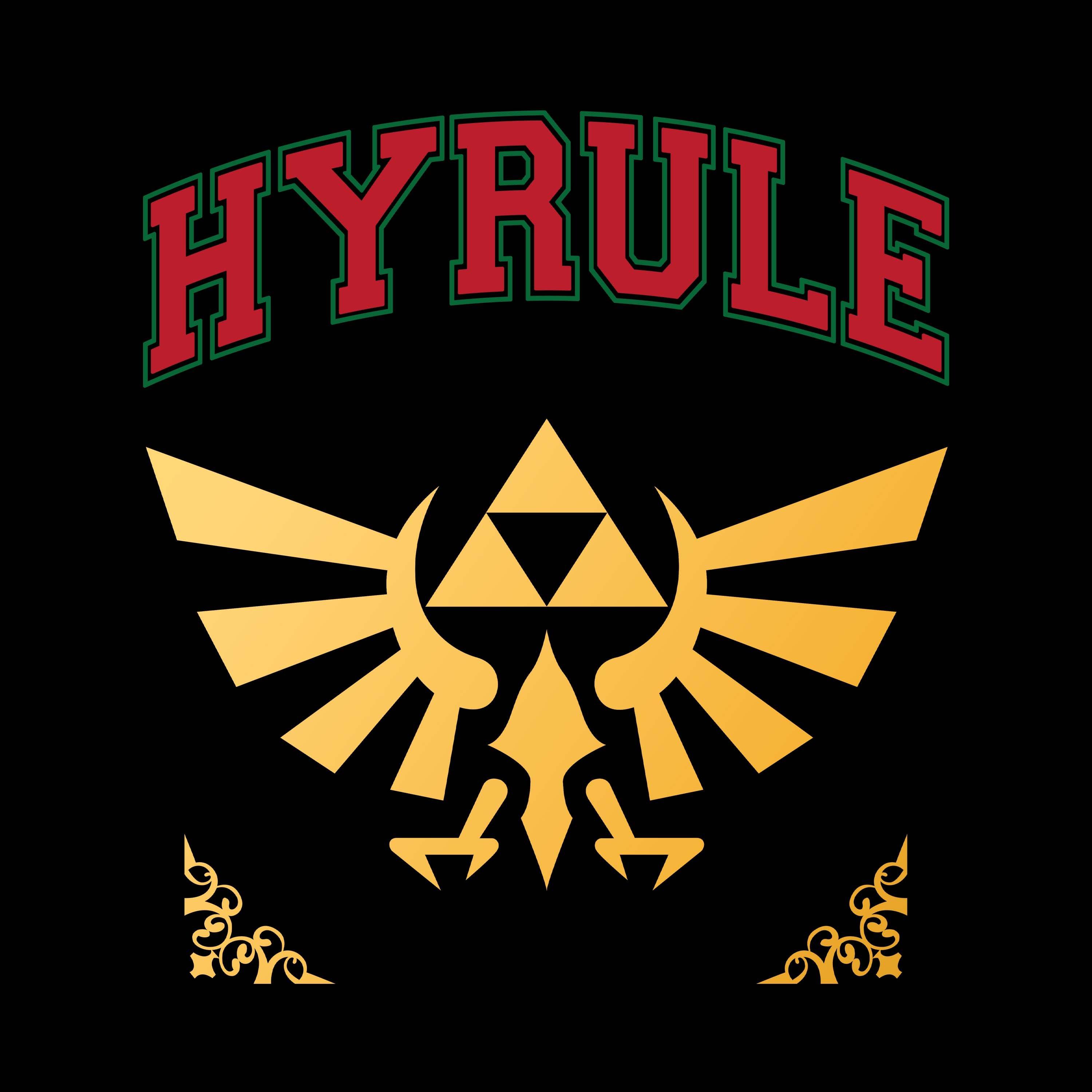 list item 2 of 3 The Legend of Zelda Hyrule Collegiate Unisex T-Shirt