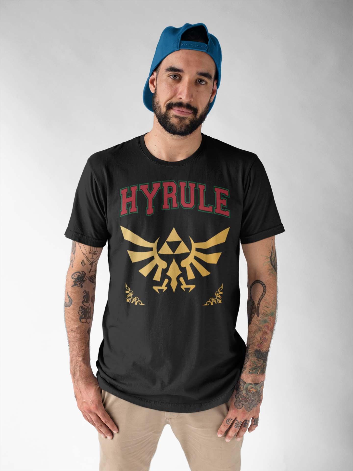 list item 3 of 3 The Legend of Zelda Hyrule Collegiate Unisex T-Shirt