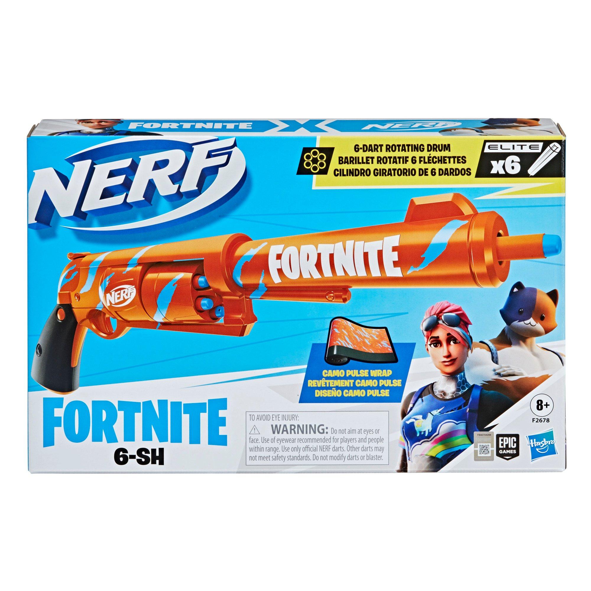 Hasbro Nerf Fortnite 6-SH Dart Blaster