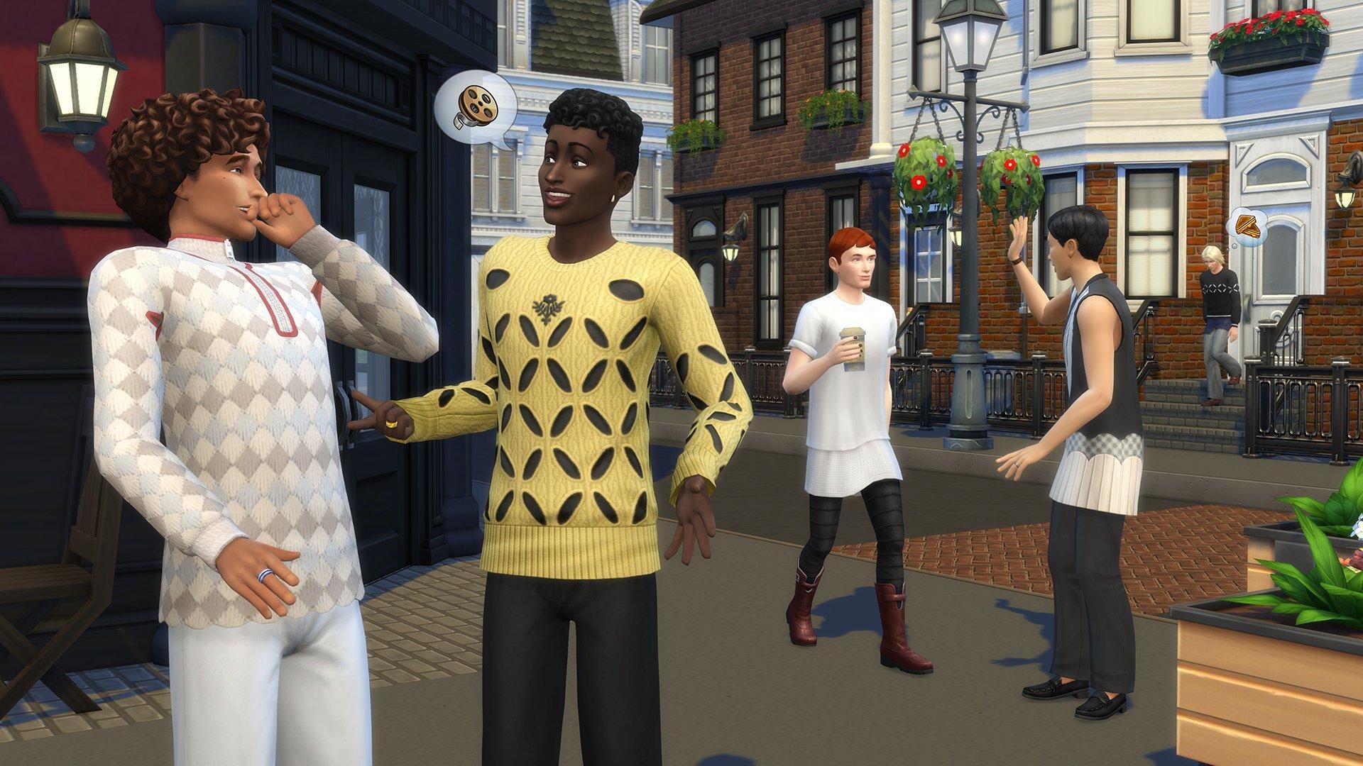 The Sims 4 Modern Menswear Kit DLC