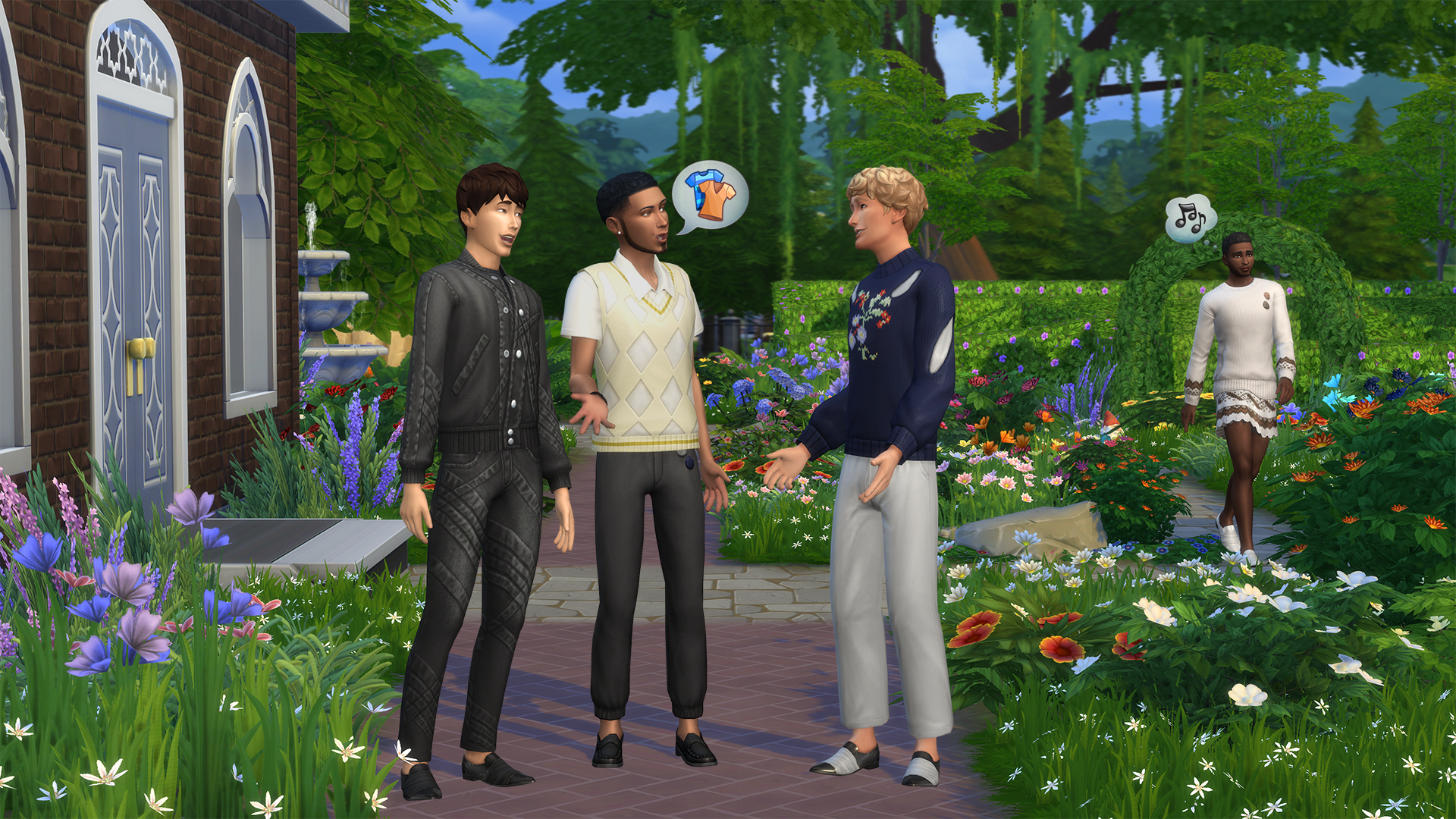 The Sims 4 Modern Menswear Kit DLC