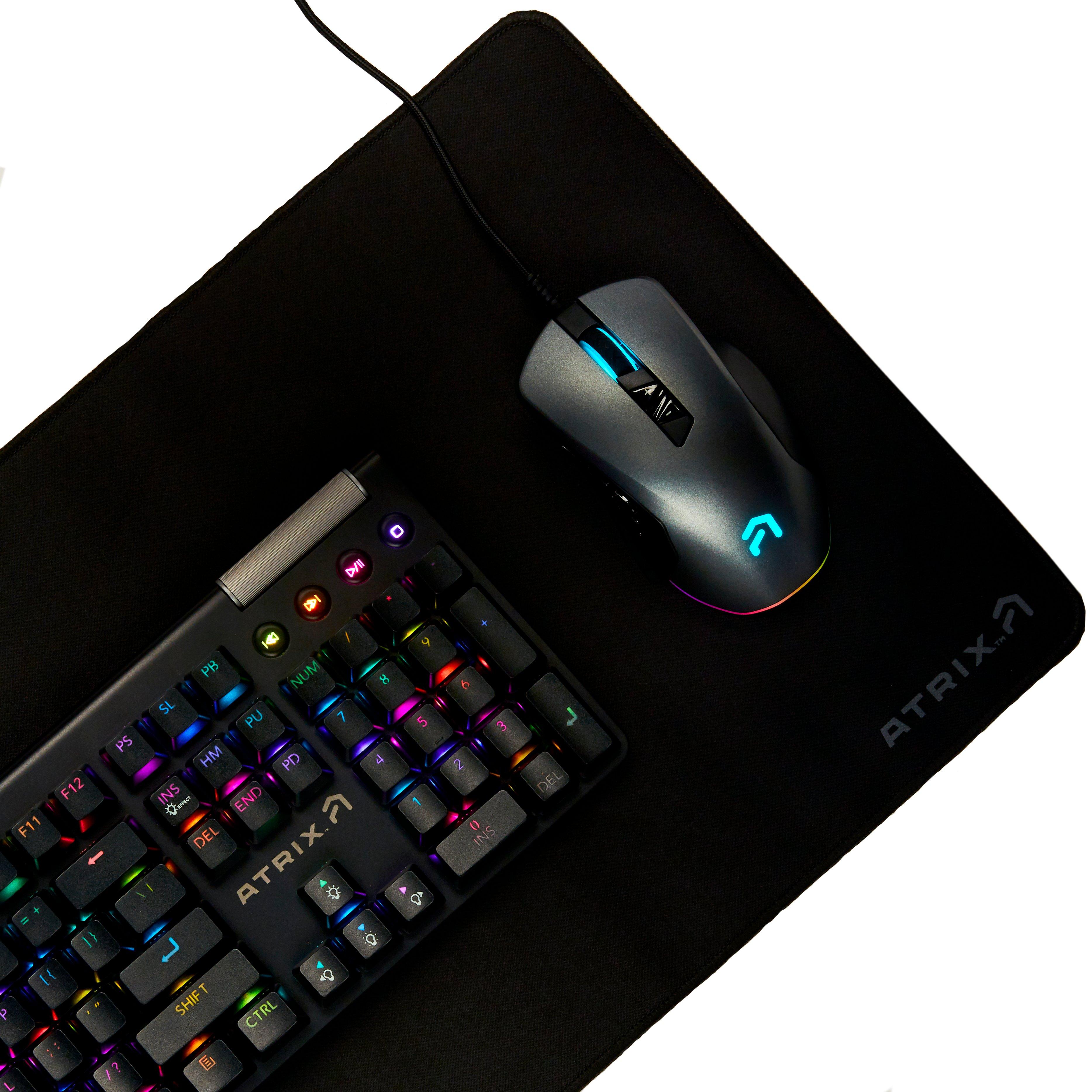 Atrix Guild Series PC Keyboard Mouse and Mousepad Bundle