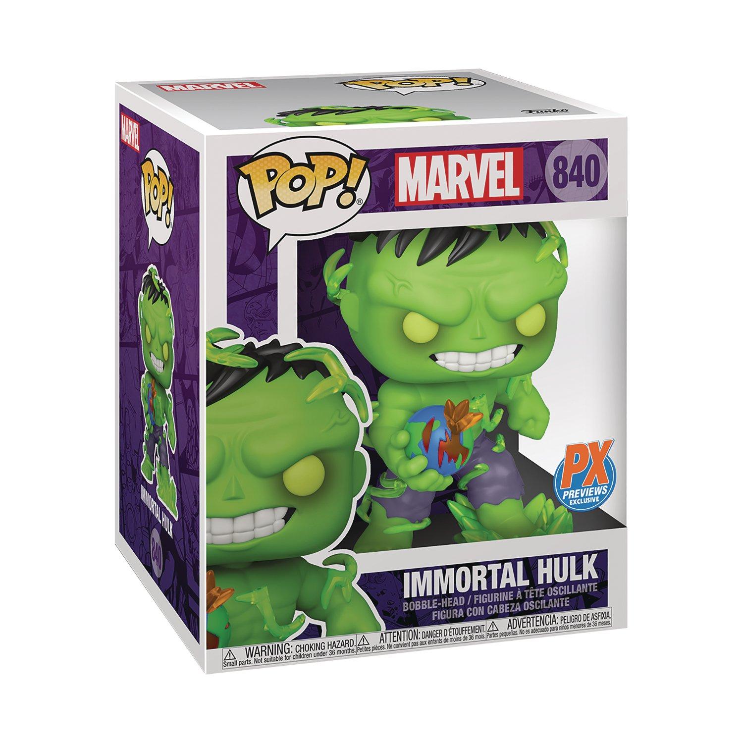Funko Pop Marvel Universe 08 The Hulk Vinyl Bobble-head for sale online 