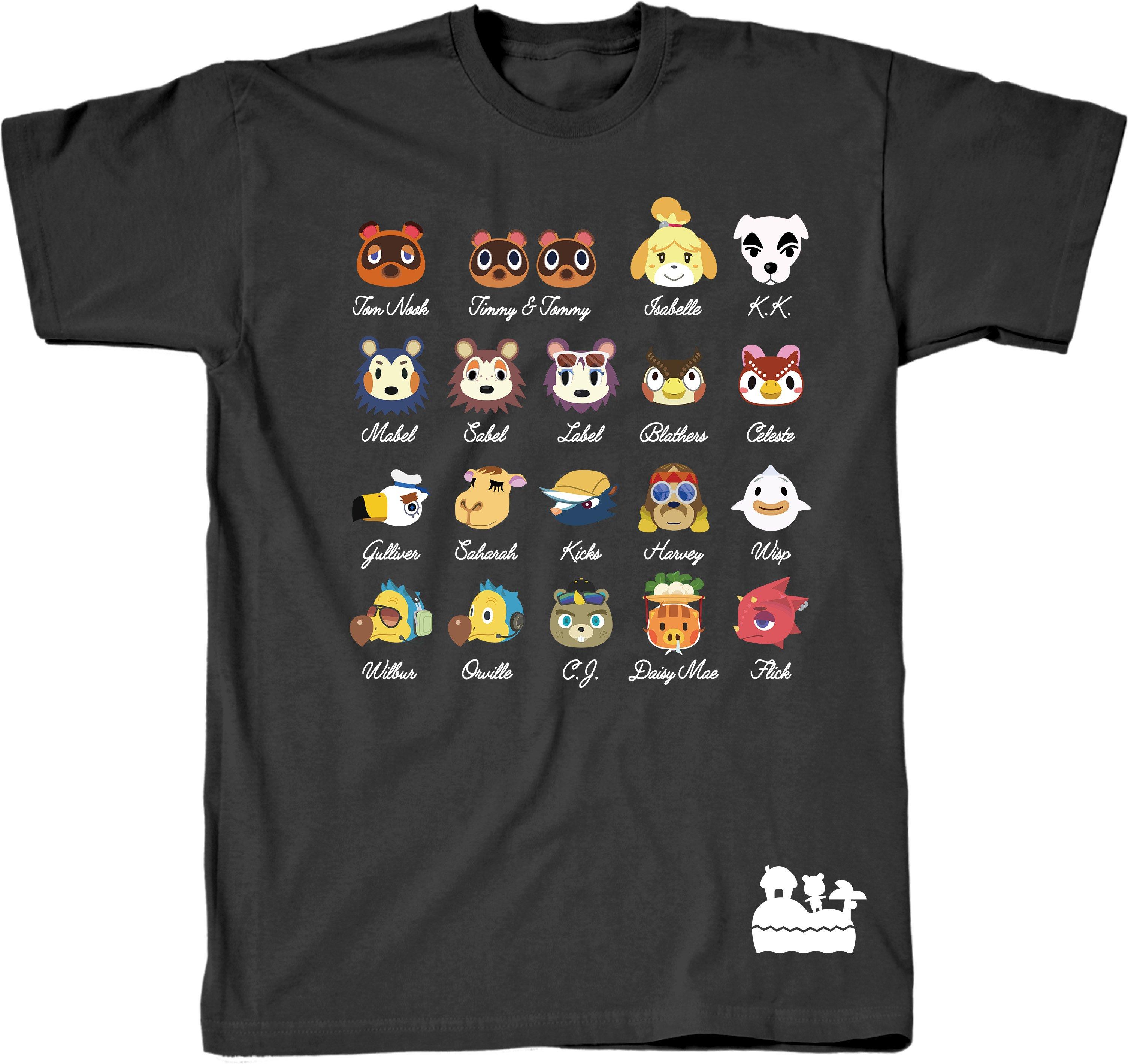 Animal Crossing New Horizons Island Visitors Unisex T Shirt Gamestop