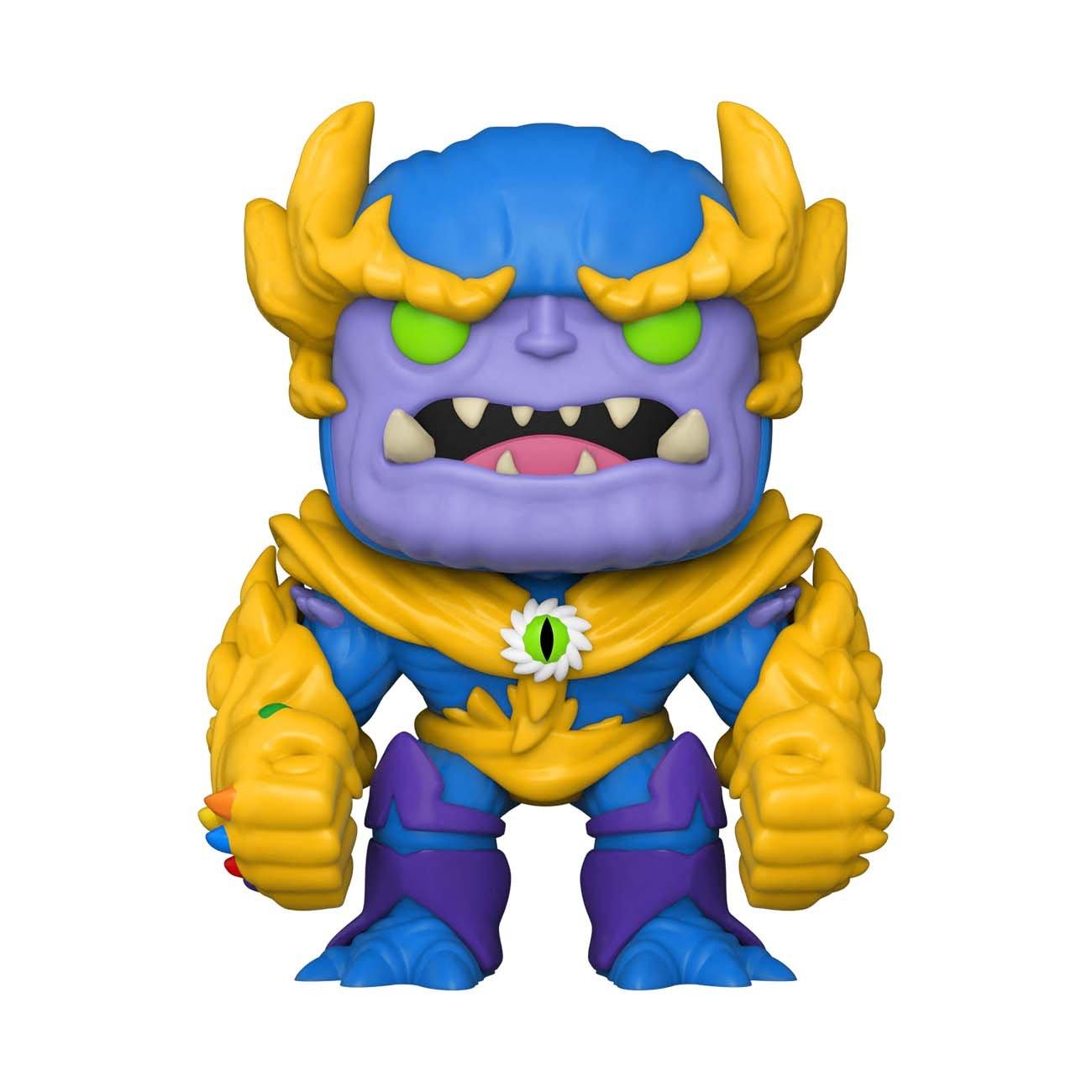 Udpakning Fugtig farve Funko POP! Marvel: Mech Strike Monster Hunters Thanos Vinyl Bobblehead |  GameStop