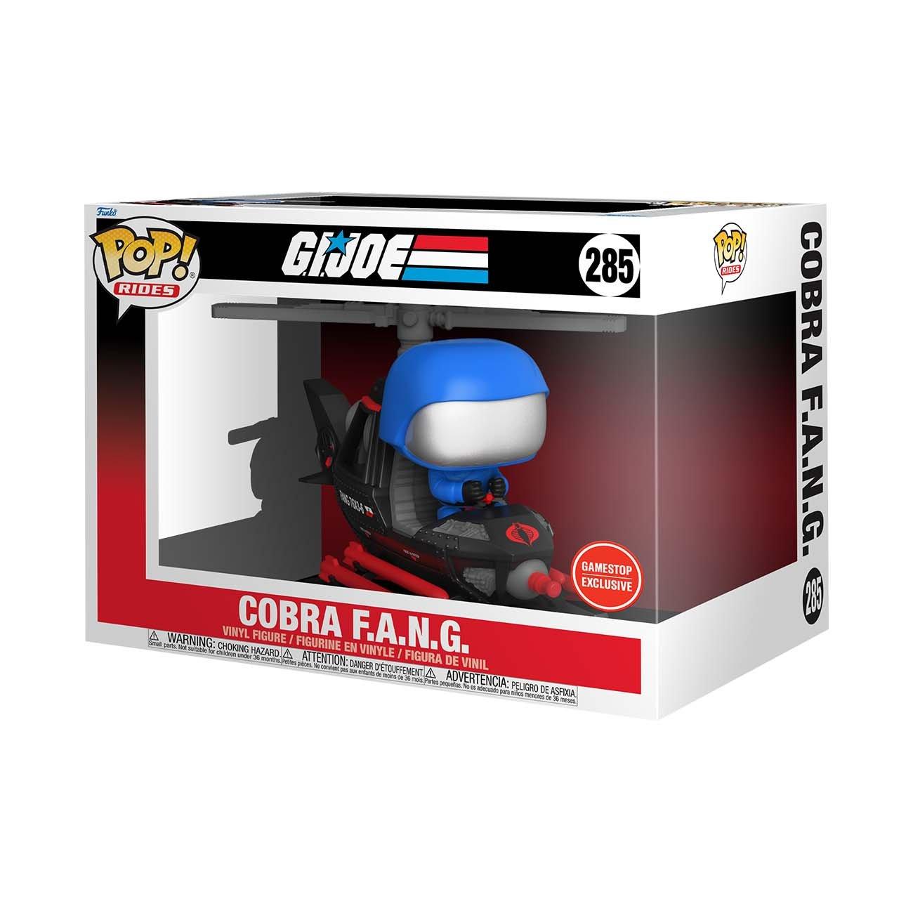 Funko POP! Rides: G.I. Joe Cobra F.A.N.G. Vinyl Figure GameStop Exclusive