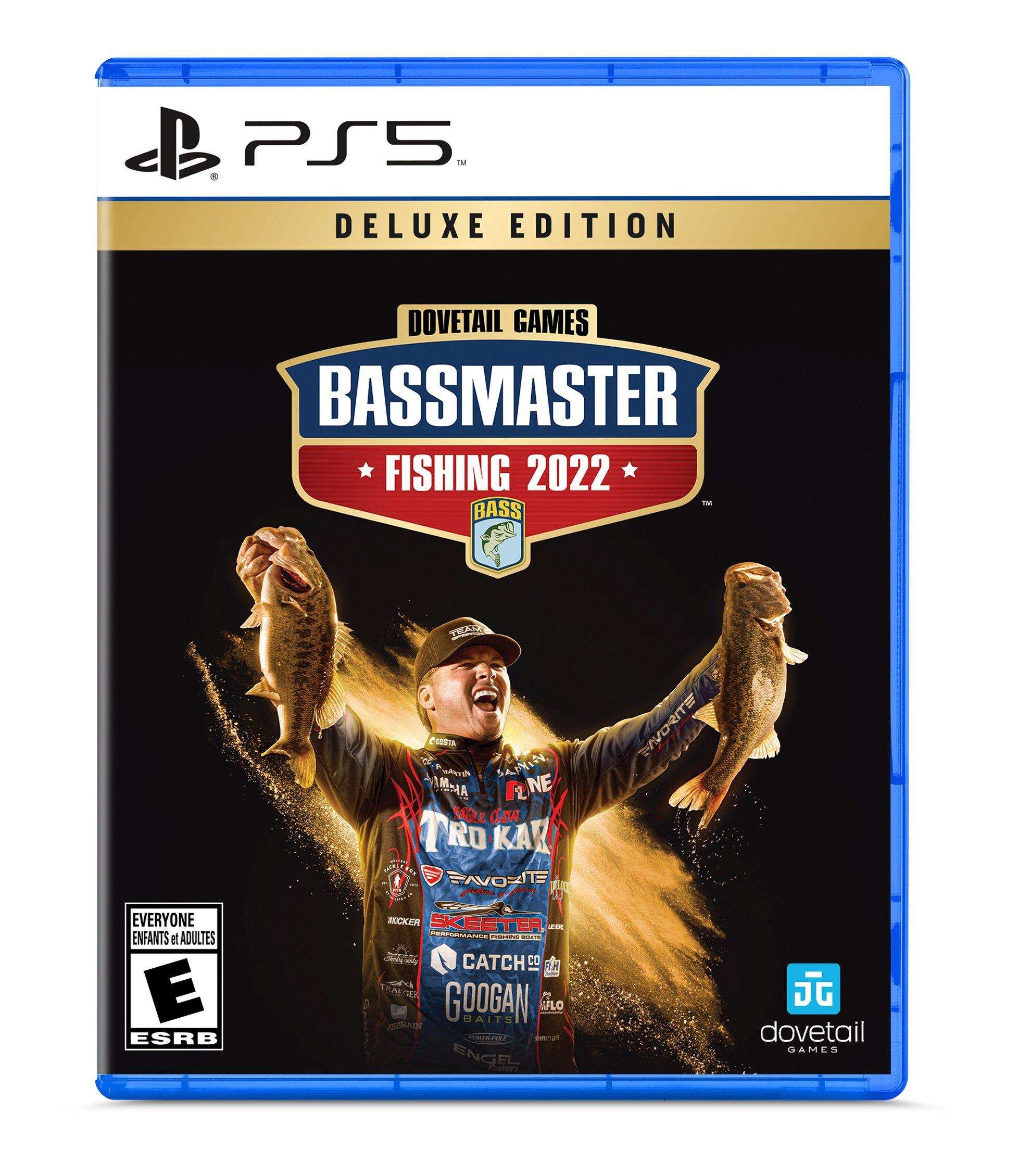 | 5 2022: PlayStation Edition - PS5 Fishing Deluxe GameStop Bassmaster |