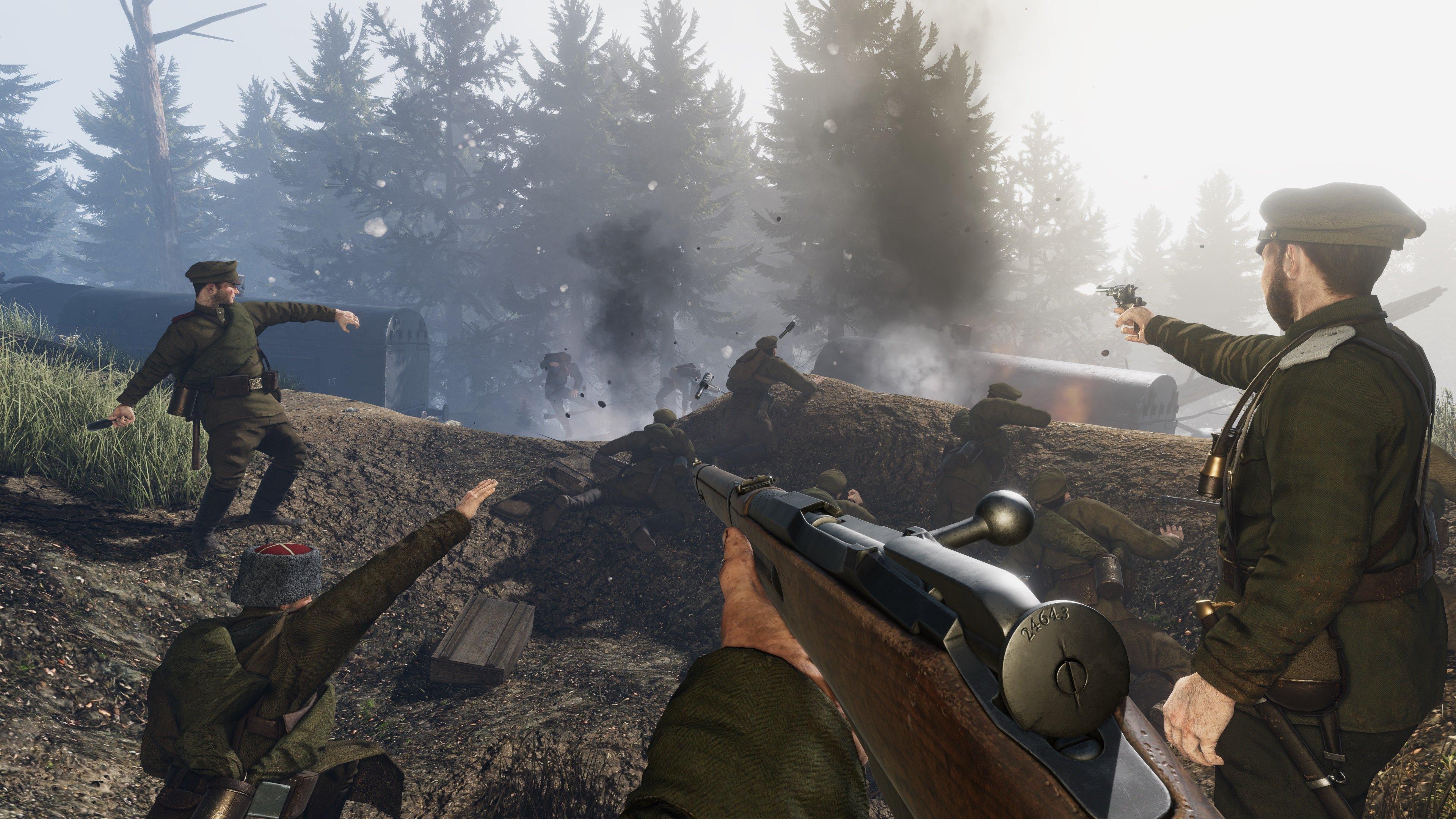 Wwi tannenberg: frente oriental ps4 playstation 4 jogos de tiro