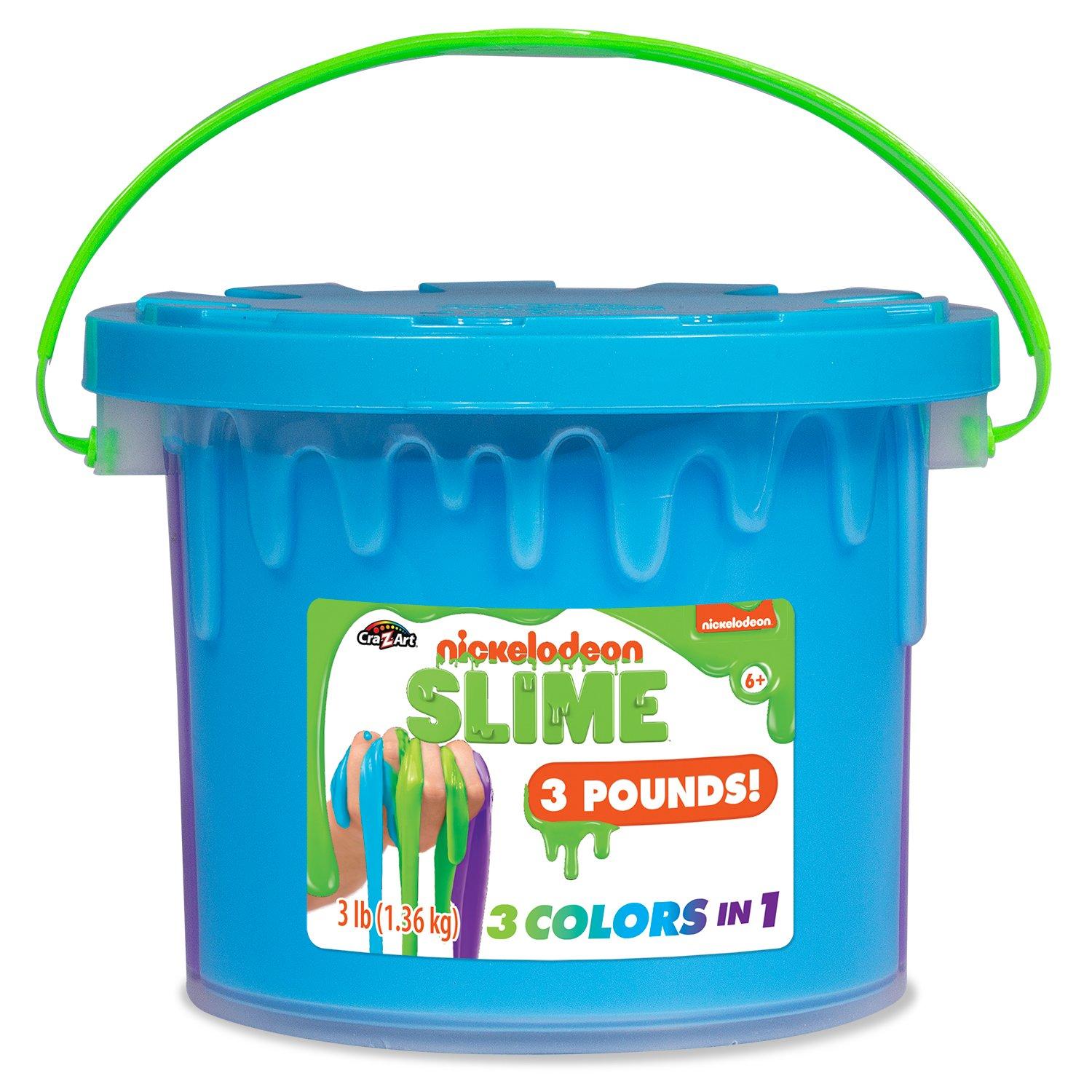 list item 6 of 6 Cra-Z-Art Nickelodeon Slime Tri Color Bucket 3-lb