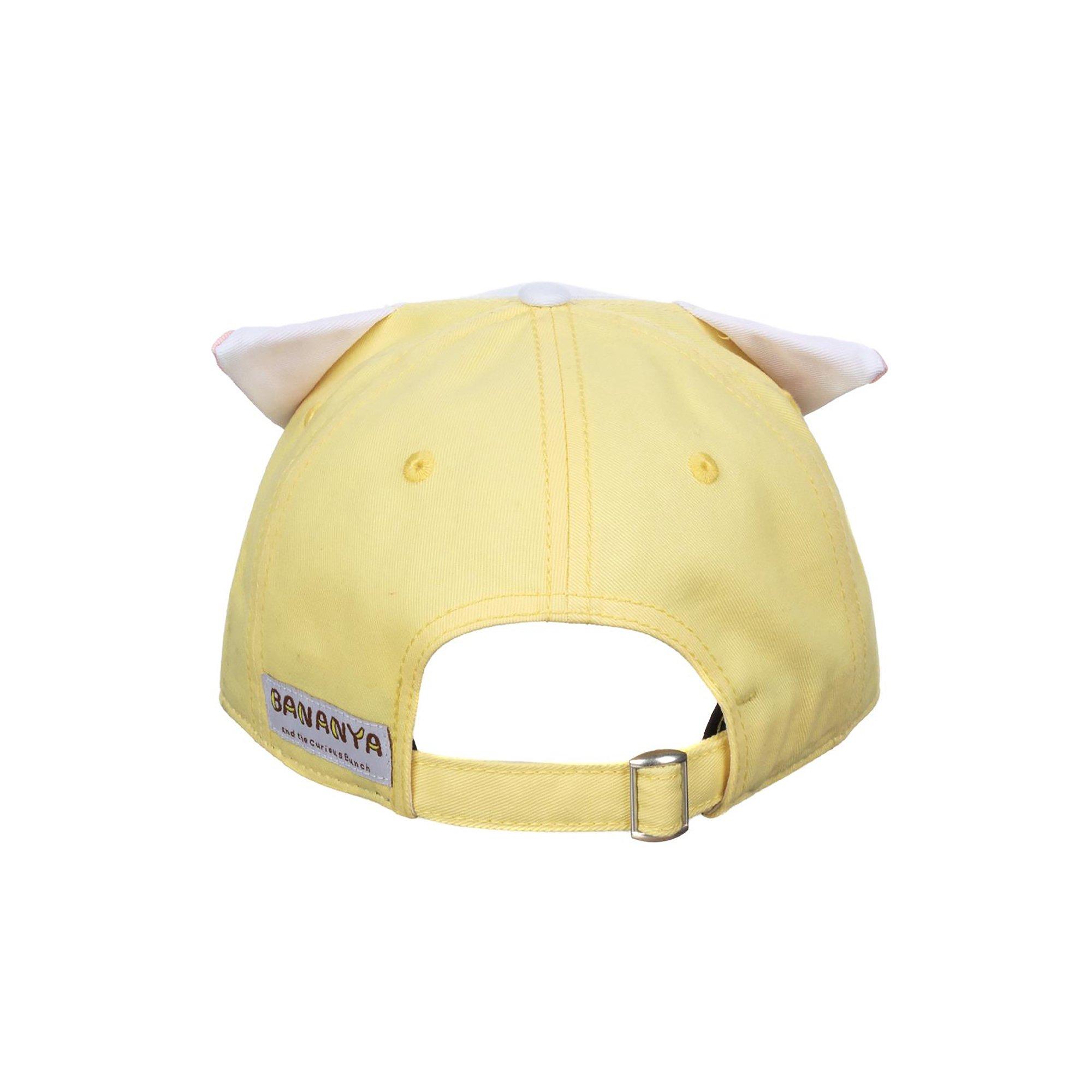 Bananya Big Face Struct Cotton Twill Unisex Hat