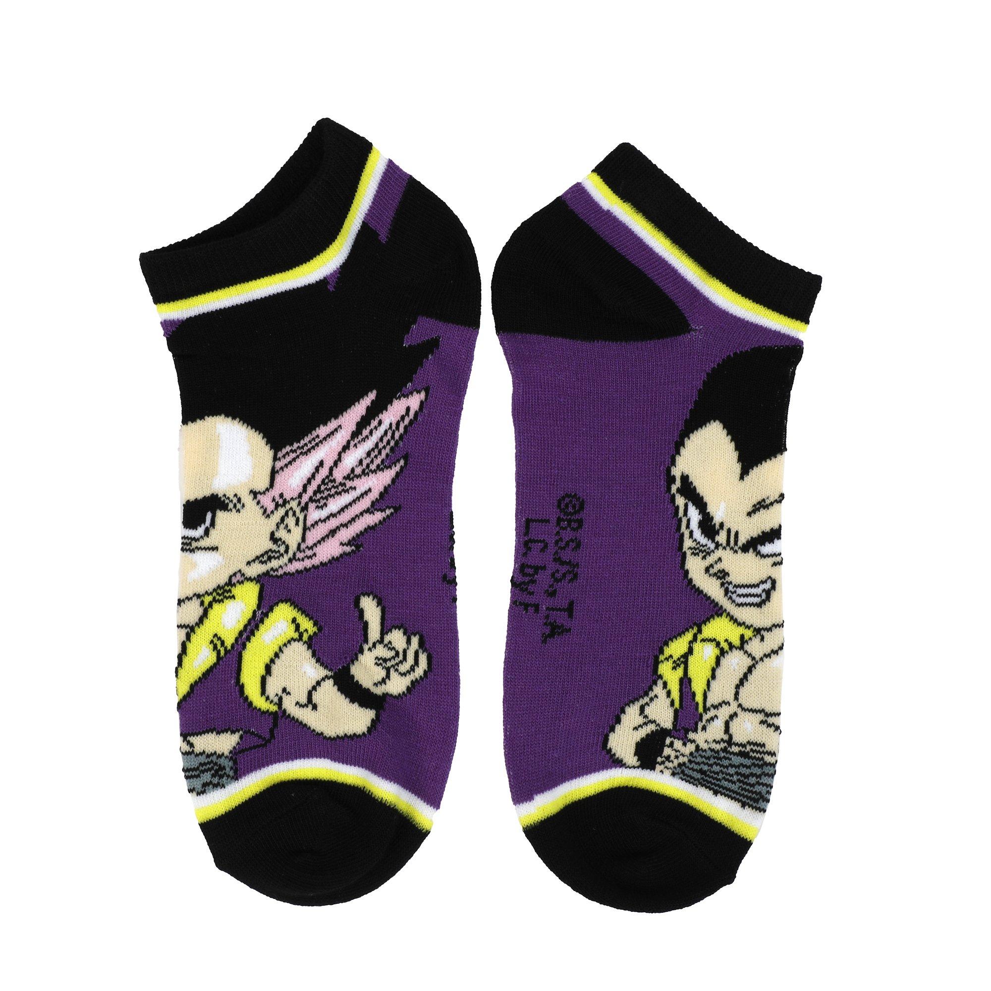 Dragon Ball Z Chibi 5 Pack Ankle Socks
