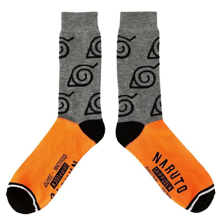 Naruto Symbols 5 Pack Crew Socks
