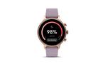 Fossil Gen 6 42mm Smartwatch with Purple Silicone Strap