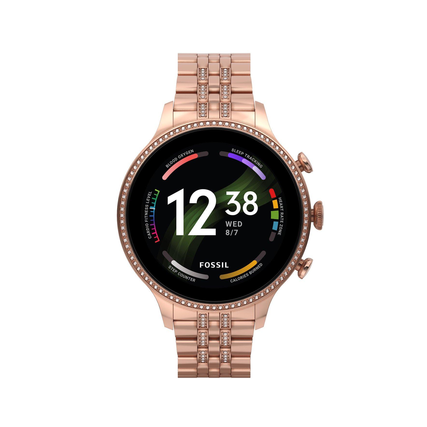 Fossil Gen 6 42mm with Gold Stainless | GameStop