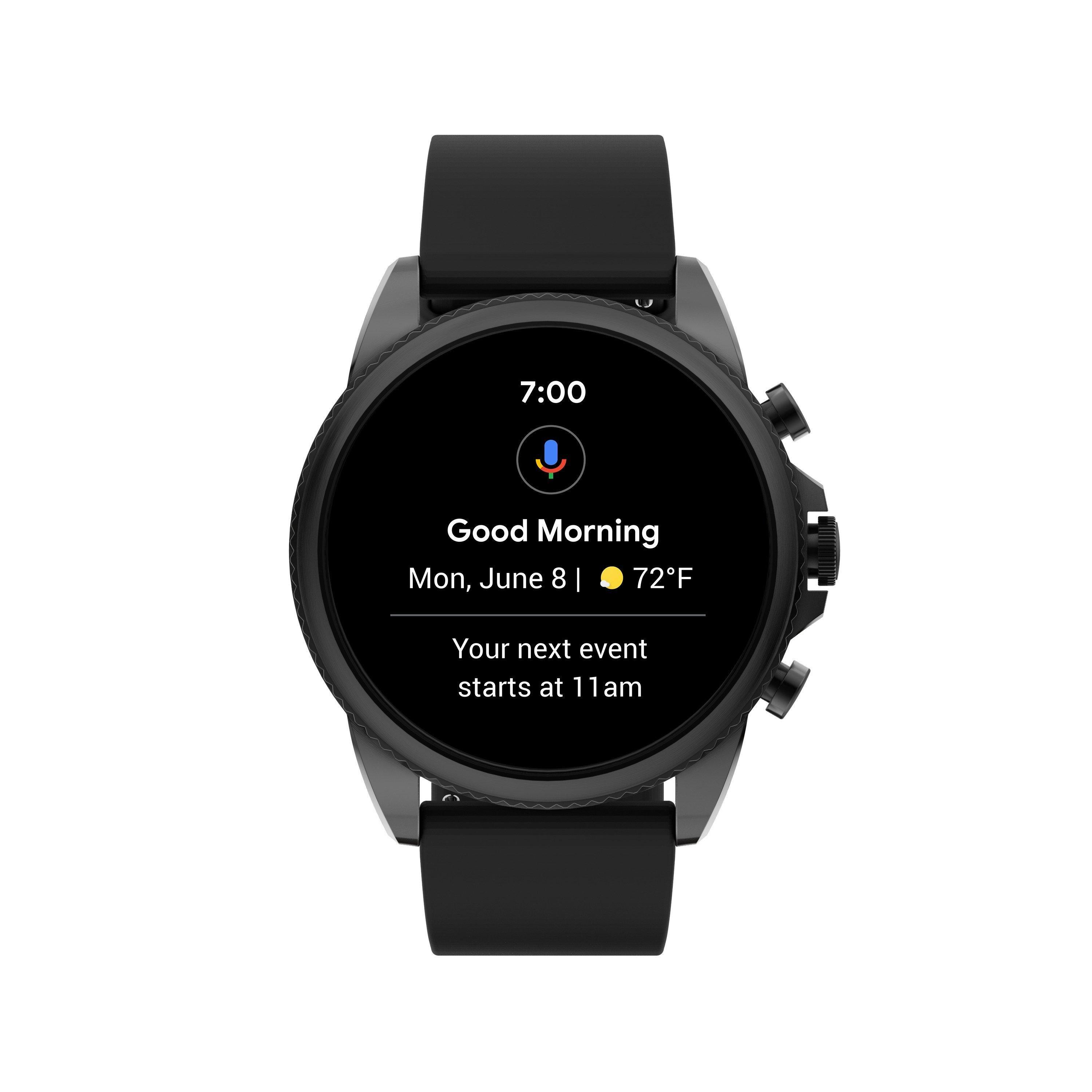 Fossil Gen 44mm Smartwatch with Black Strap | GameStop