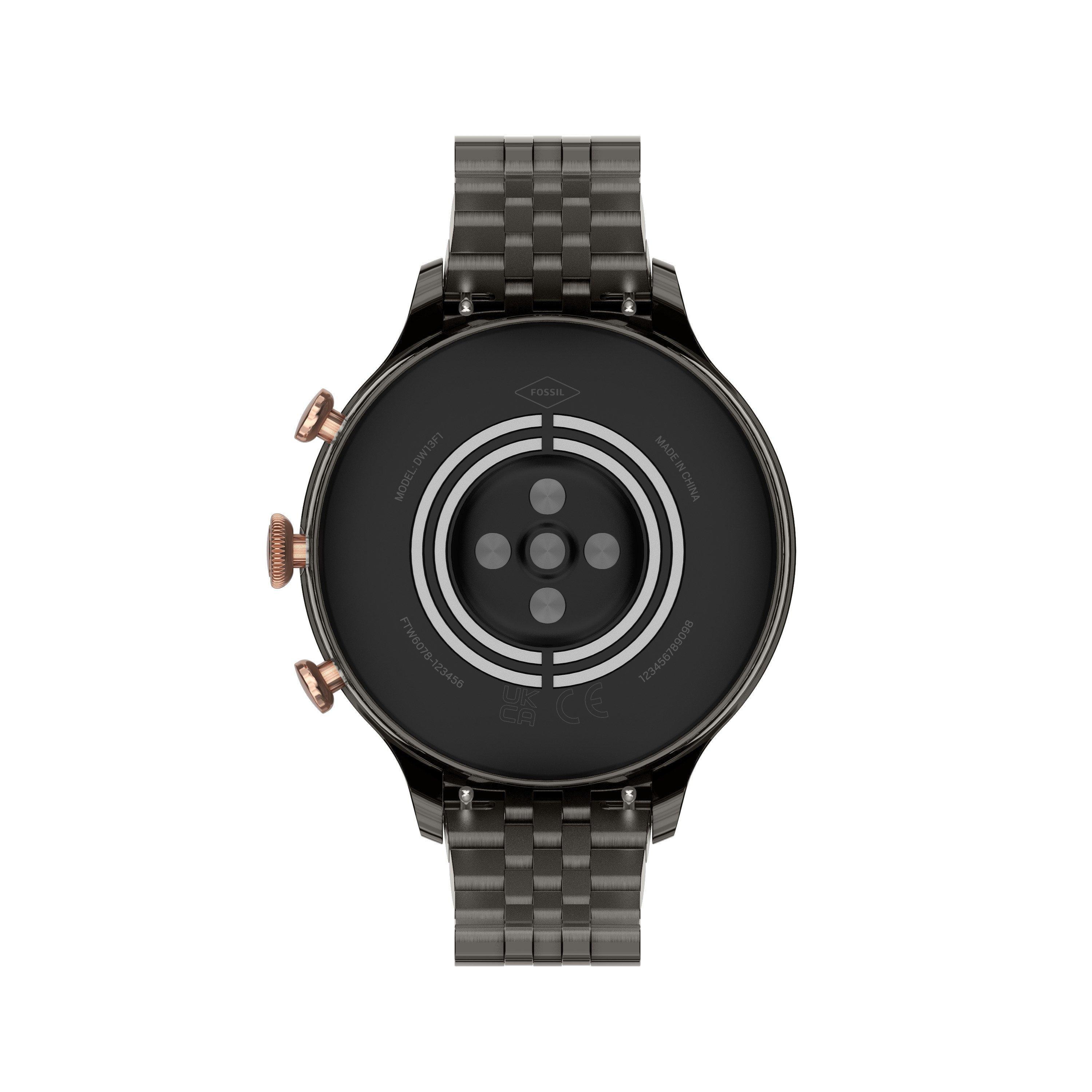 Indskrive Forbavselse Forstyrrelse Fossil Gen 6 42mm Smartwatch with Gunmetal Stainless Steel Bracelet |  GameStop