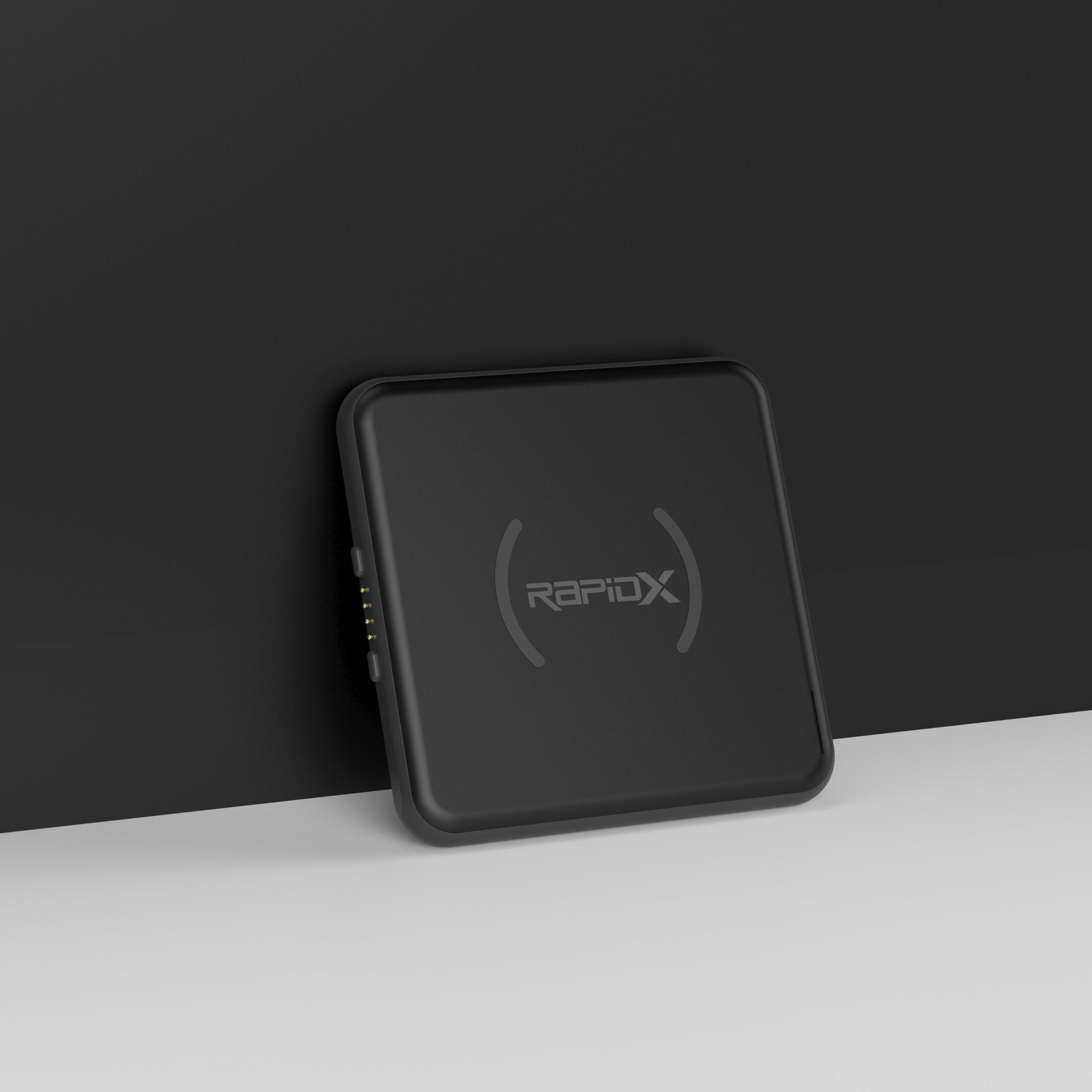 RapidX Modula5 Phone Charging Pods 2 Pack Bundle with Wall Power Adapter