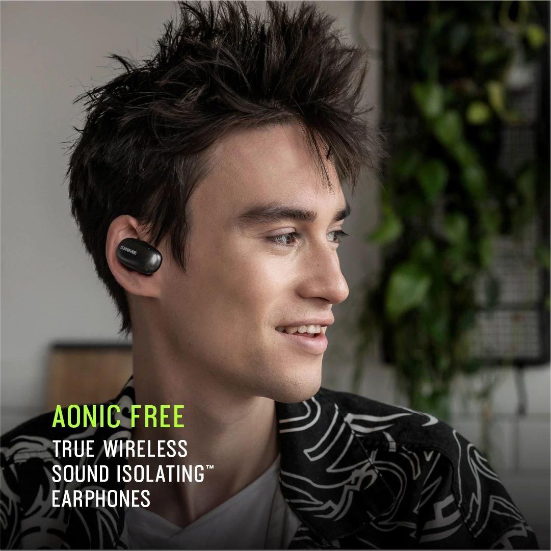 list item 9 of 9 Shure AONIC FREE True Wireless Earbuds