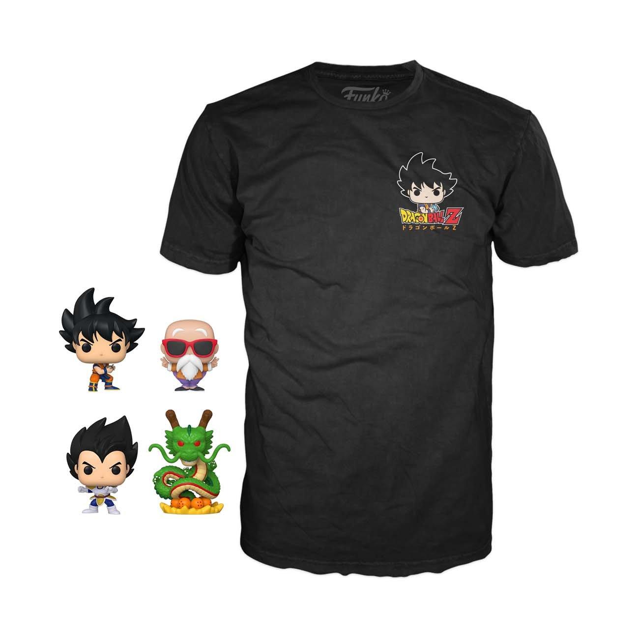 Funko Pocket Pop And Tee Dragon Ball Z 4 Pack Gamestop Exclusive Gamestop