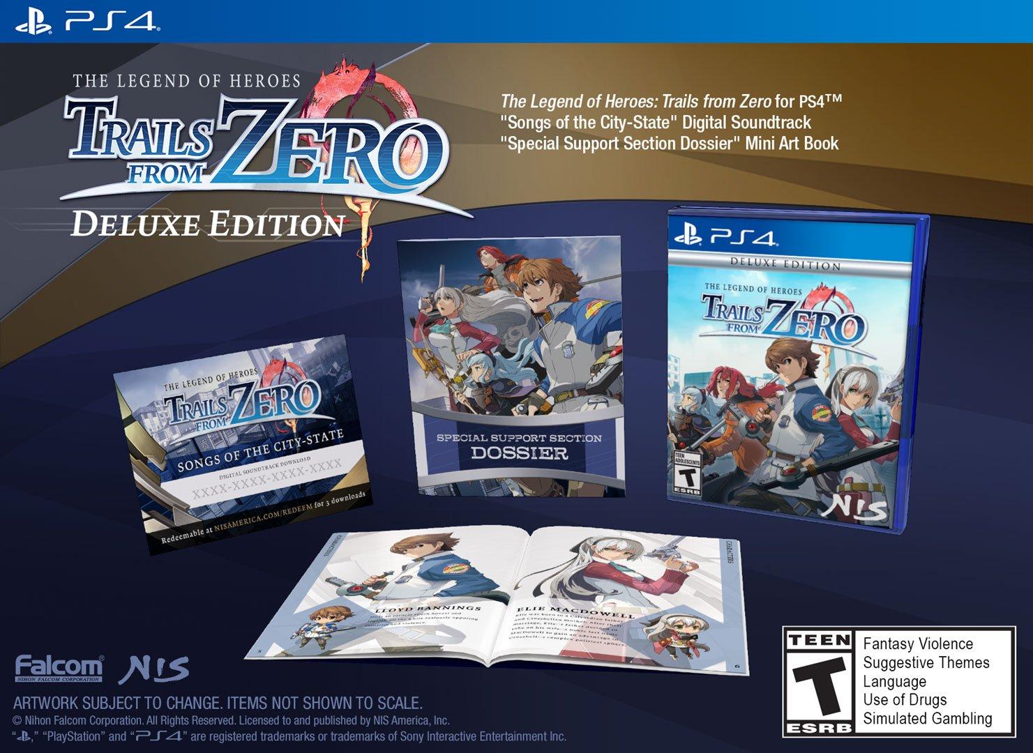 英雄伝説 零の軌跡 PLAYSTATION4 The Legend of Heroes: Trails From Zero PlayStation 4 Koei Tecmo America Corpor The-Legend-of-Heroes-Trails-