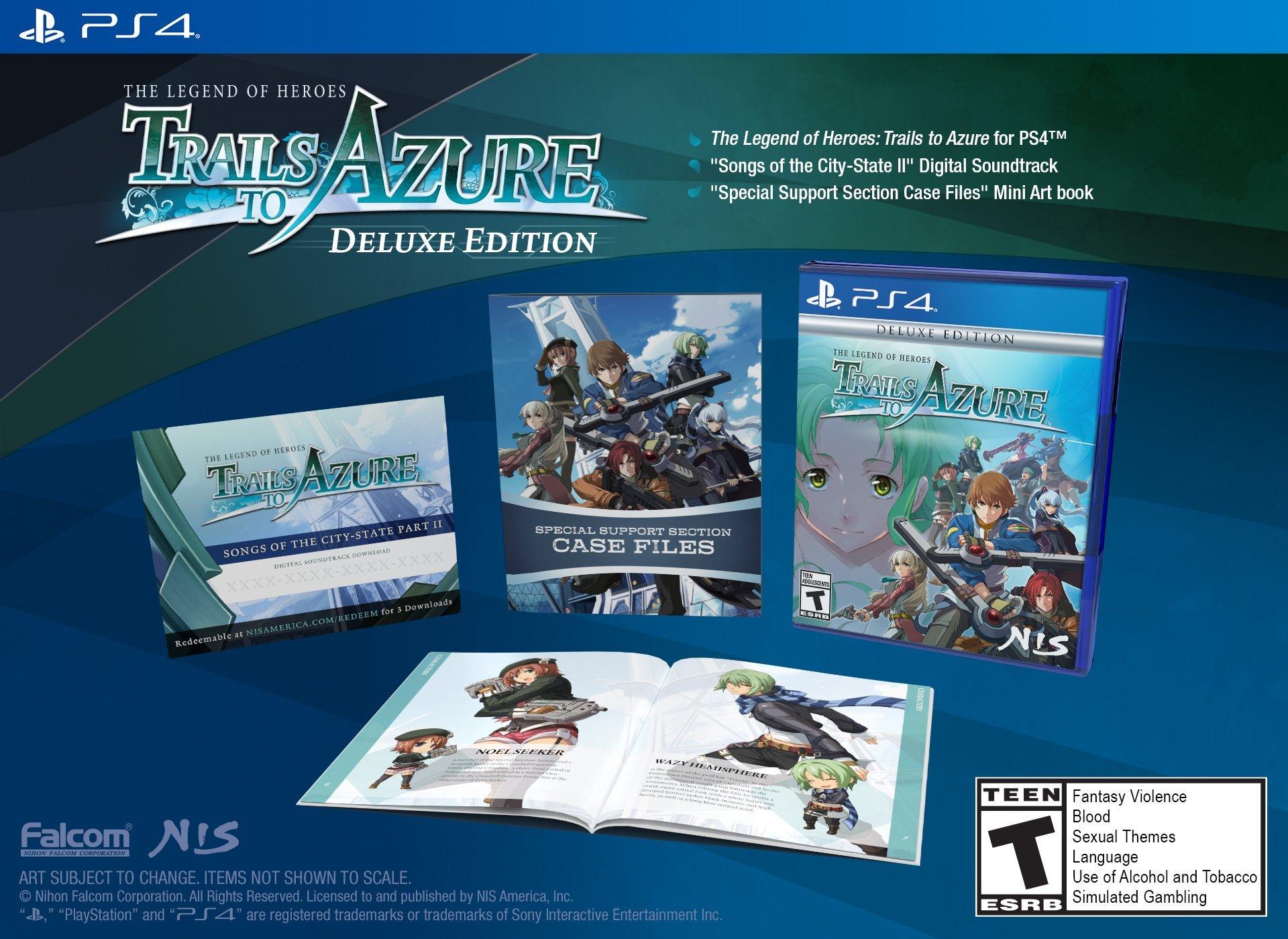 The Legend of Heroes: Trails to Azure - PlayStation 4 | NIS | GameStop