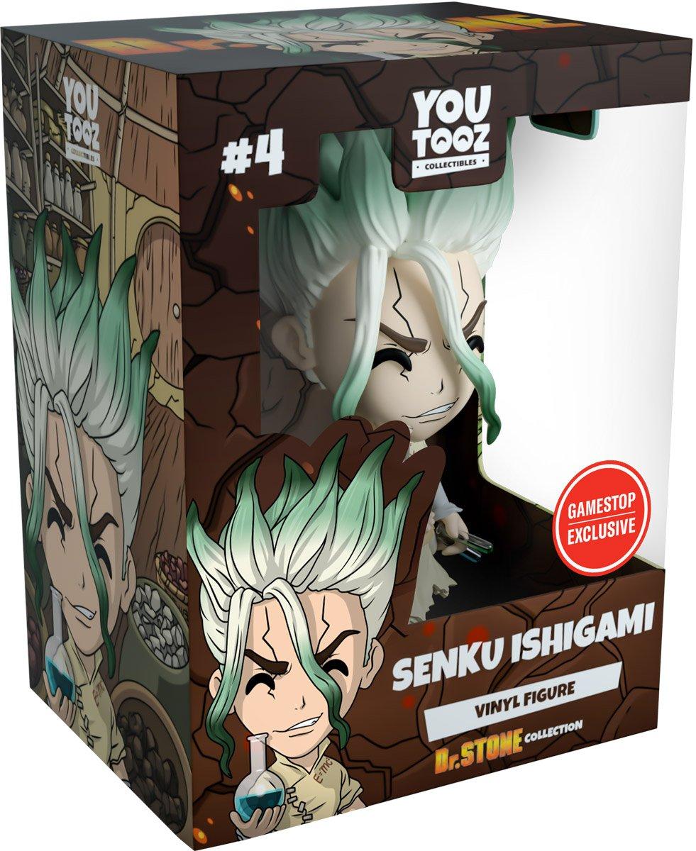Youtooz Dr Stone Senku Ishigami 4 8 In Vinyl Figure Gamestop Exclusive