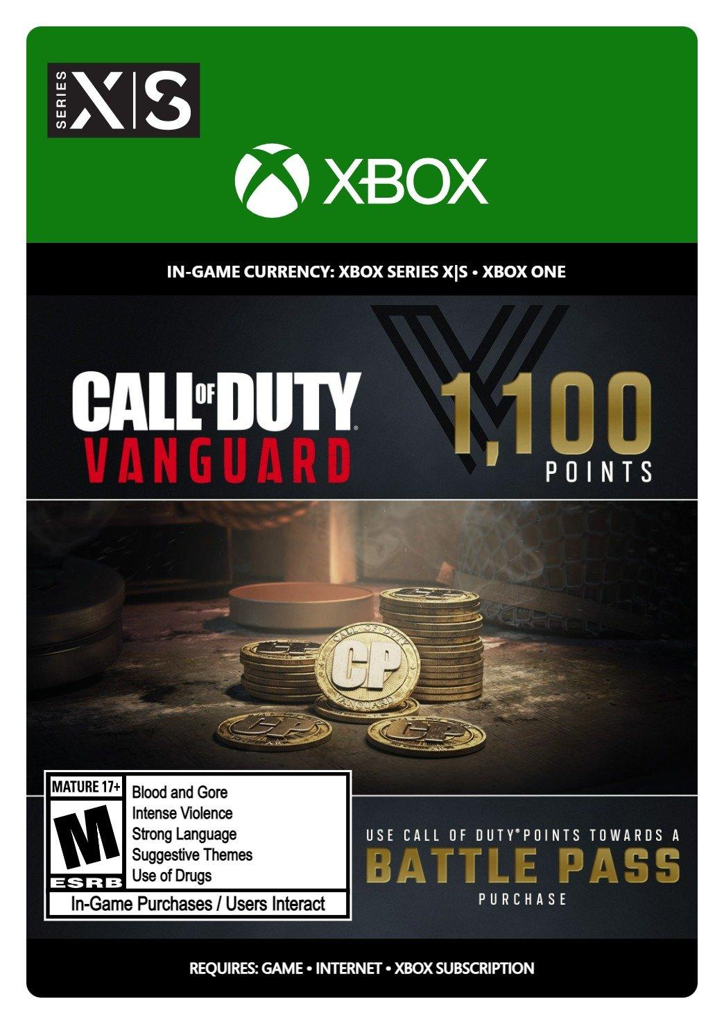 Call of Duty: Vanguard Points 1,100
