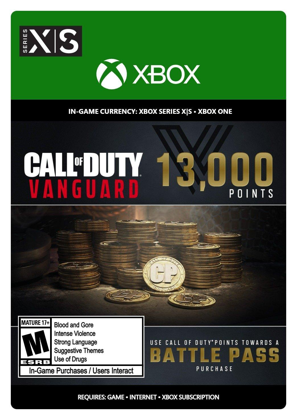 Call of Duty Vanguard 13,000 Points Xbox Series X GameStop