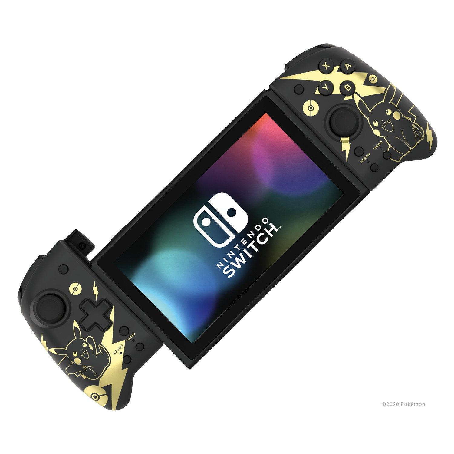 Hori Nintendo Switch D-Pad Controller (L) (Pokemon: Black & Gold Pikachu)  By - Officially Licensed By Nintendo and the Pokemon Company International  