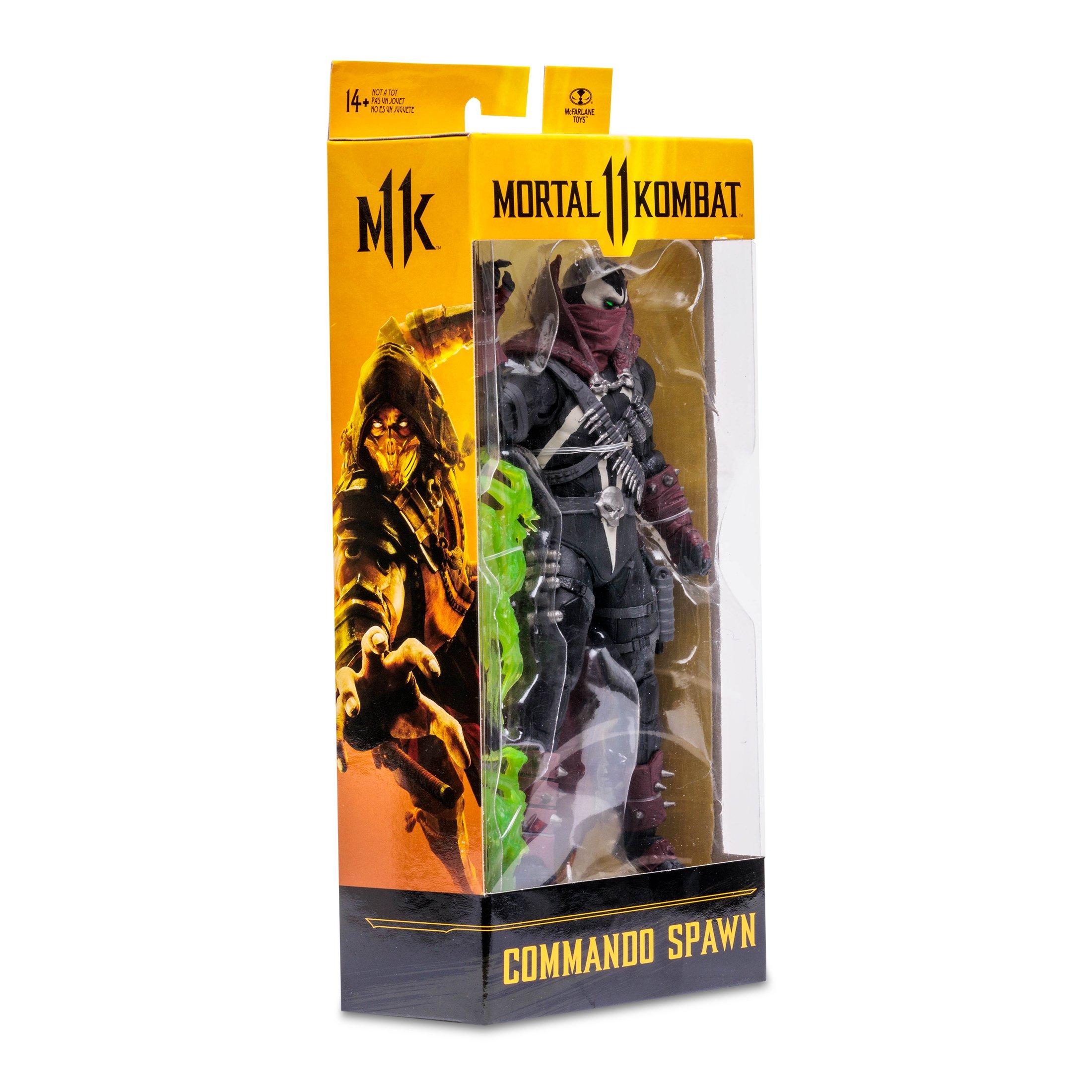  McFarlane Mortal Kombat 11: Commando Spawn 7 Action Figure,  Modern Plastic Toy with No Assembly Needed : Toys & Games