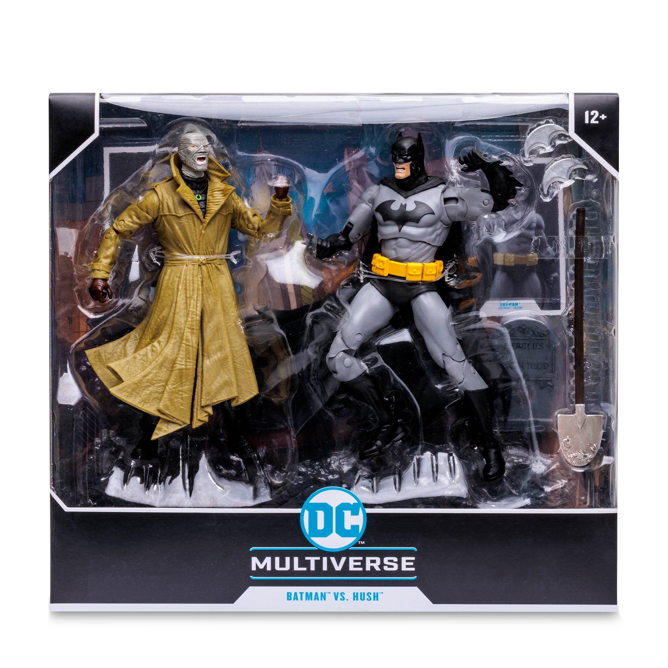 McFarlane Toys DC Multiverse Batman: Hush 2 Pack Batman and Hush 7-in Scale  Figures | GameStop