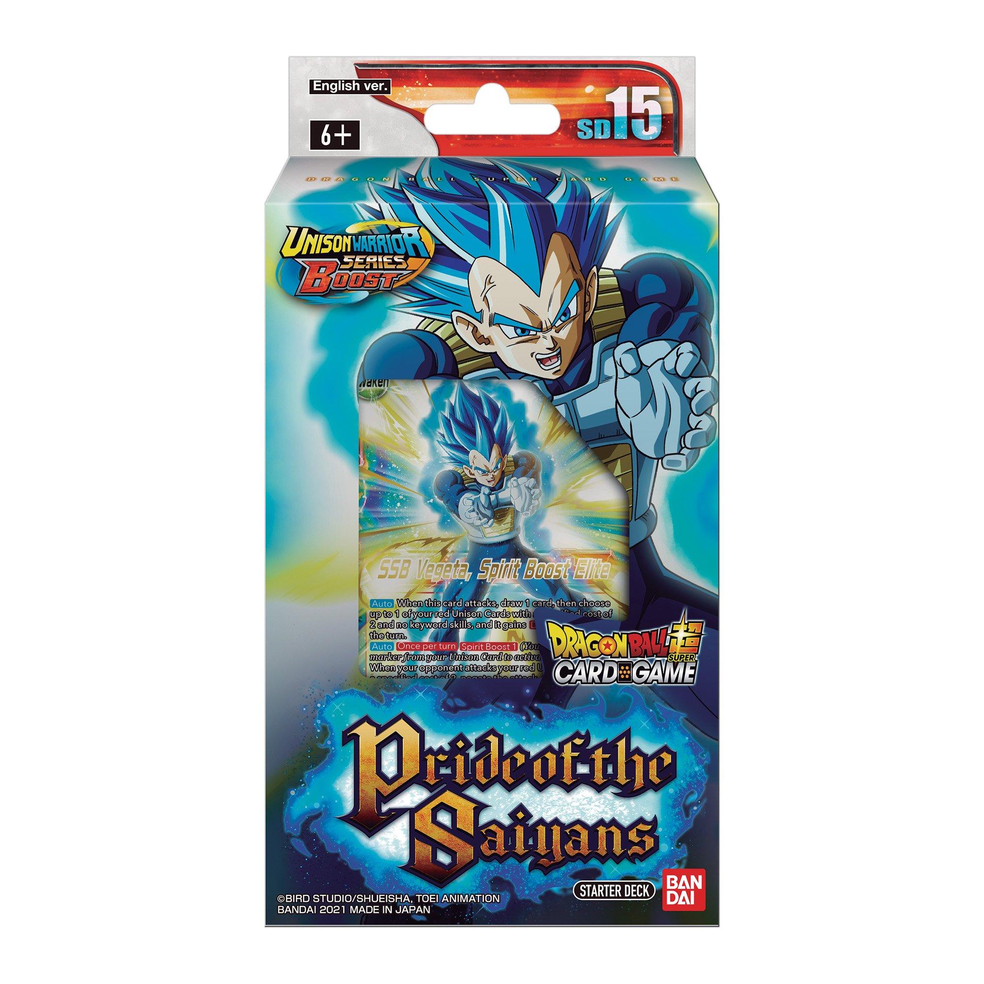 starter deck 15 pride of the saiyans