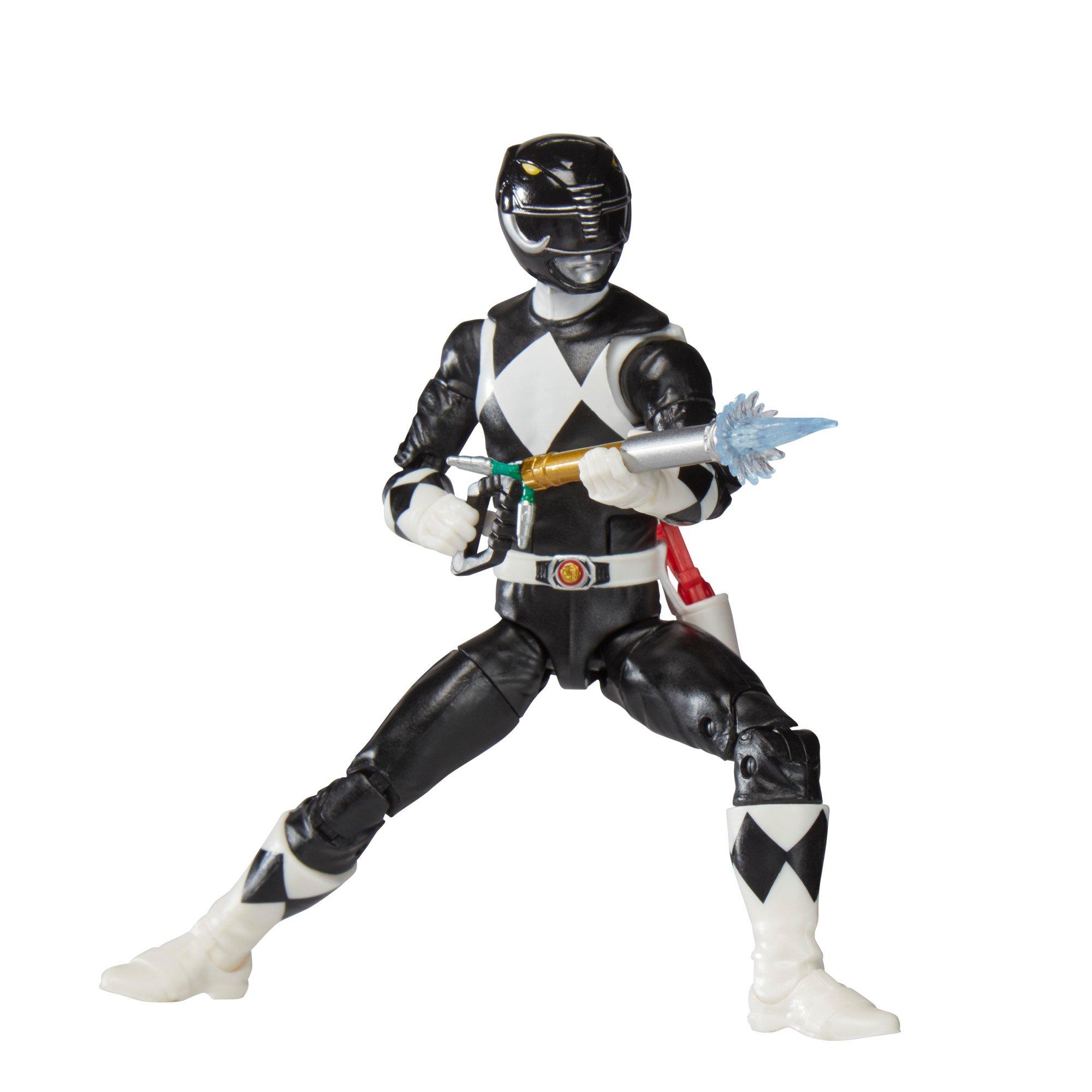 Hasbro Power Rangers Lightning Collection Mighty Morphin Black Ranger Action Figure
