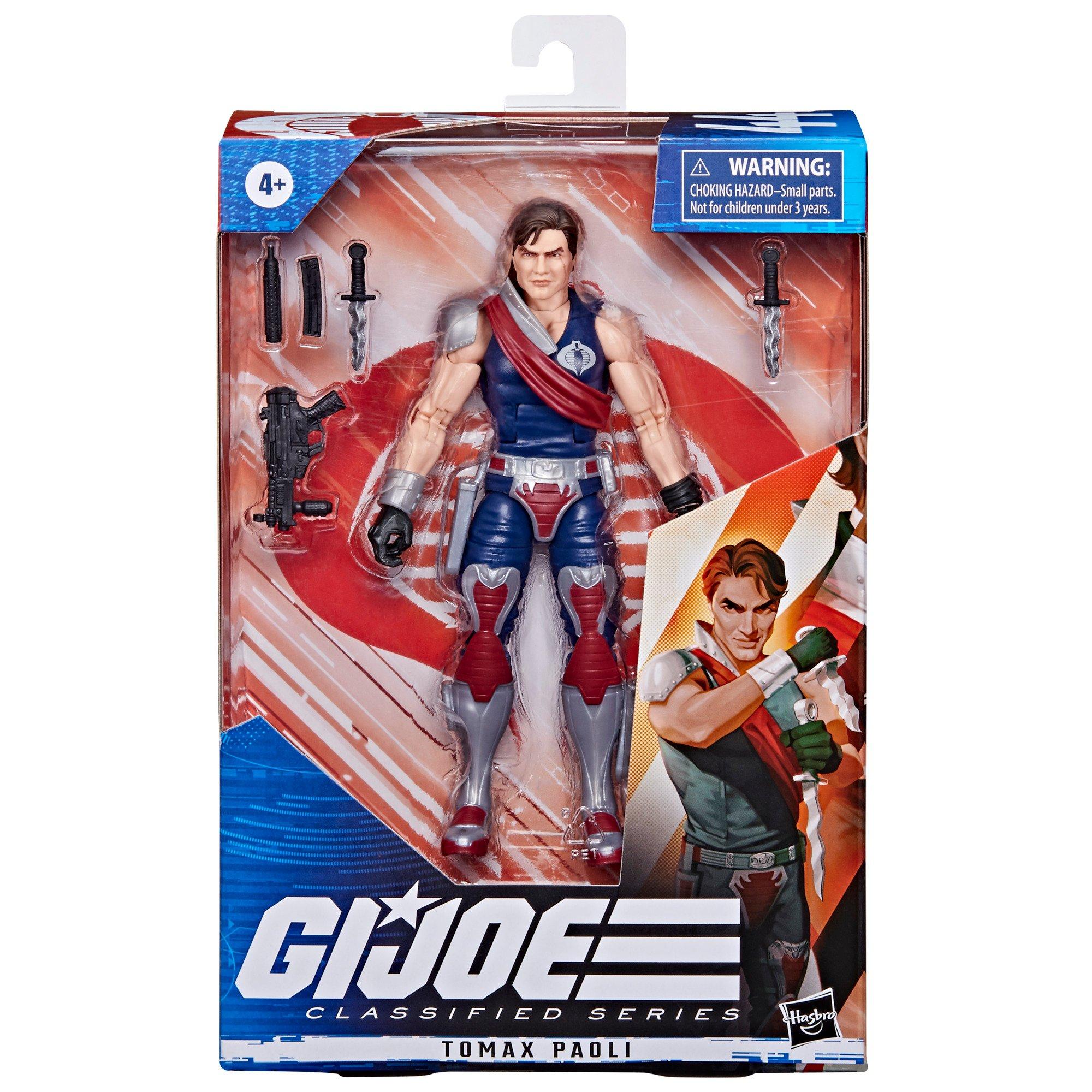 Hasbro G.I. Joe Classified Series Tomax Paoli 6-in Scale Action Figure