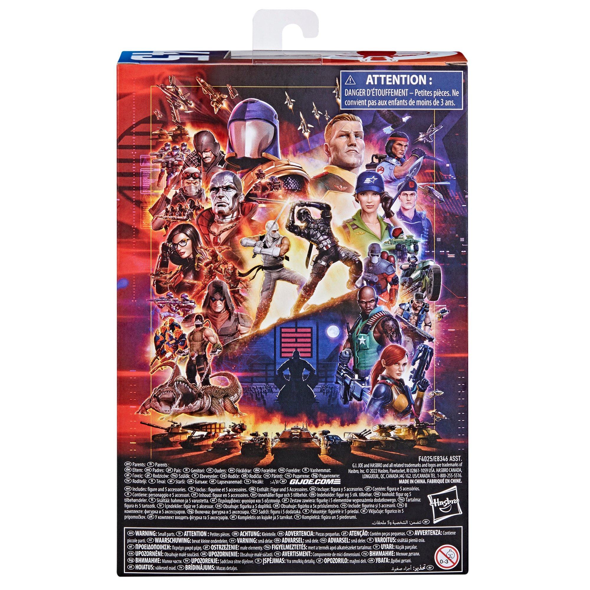 Hasbro G.I. Joe Classified Series Xamot Paoli 6-in Scale Action Figure