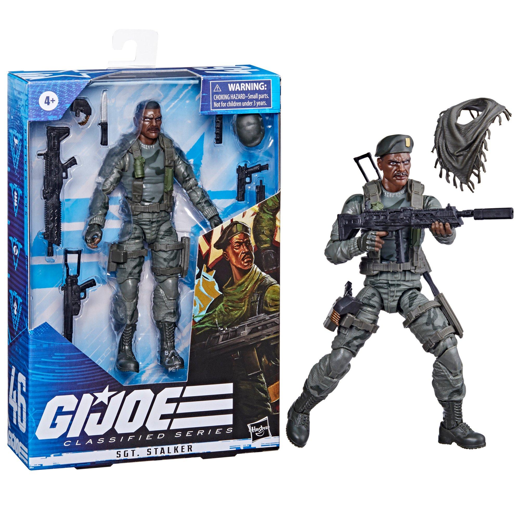 Hasbro G.I. Joe Classified Series Sgt. Stalker 6-in Scale Action Figure