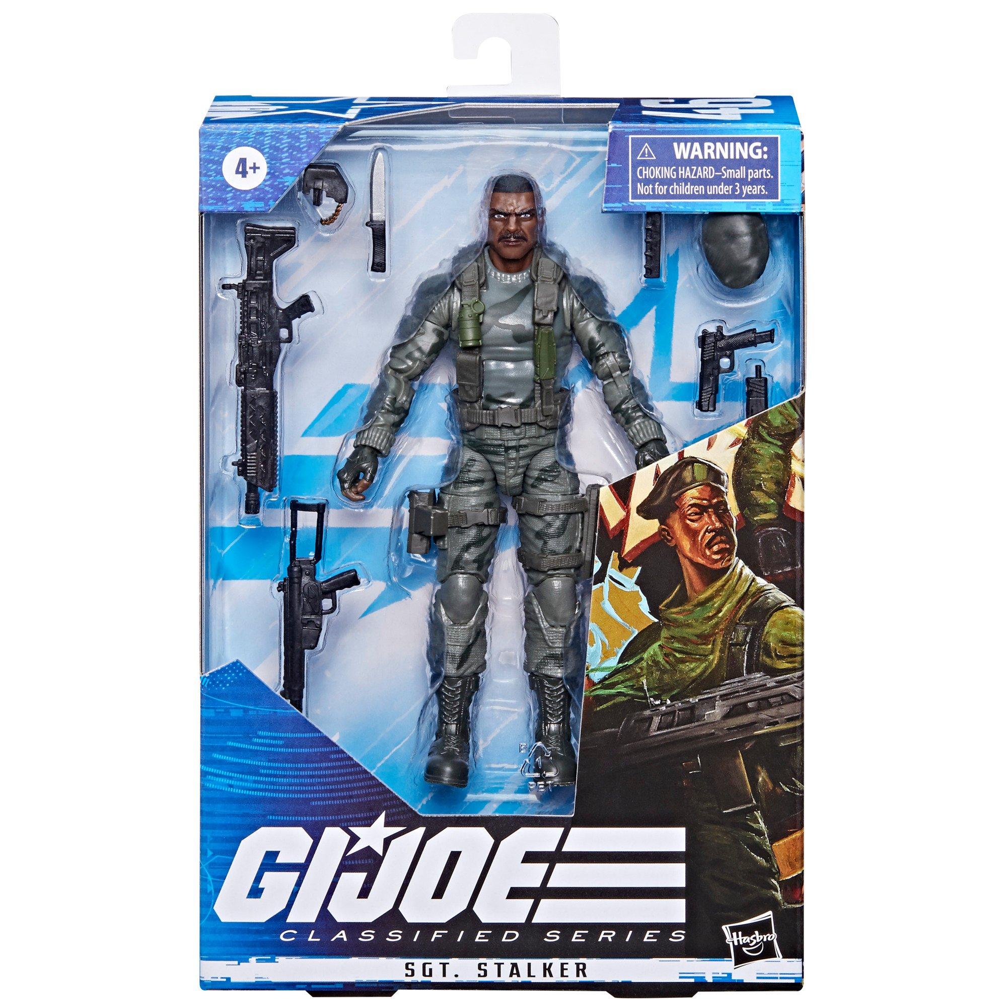 Hasbro G.I. Joe Classified Series Sgt. Stalker 6-in Scale Action Figure