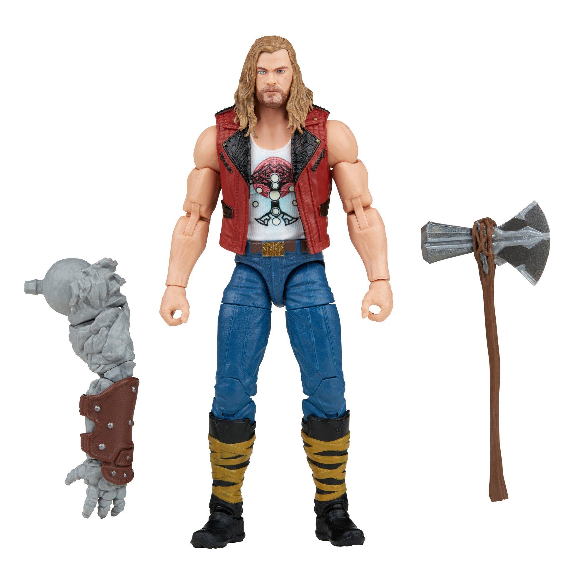 Hasbro Marvel Legends Series Thor: Love and Thunder Ravager Thor Build-A-Figure 6-in Action Figure