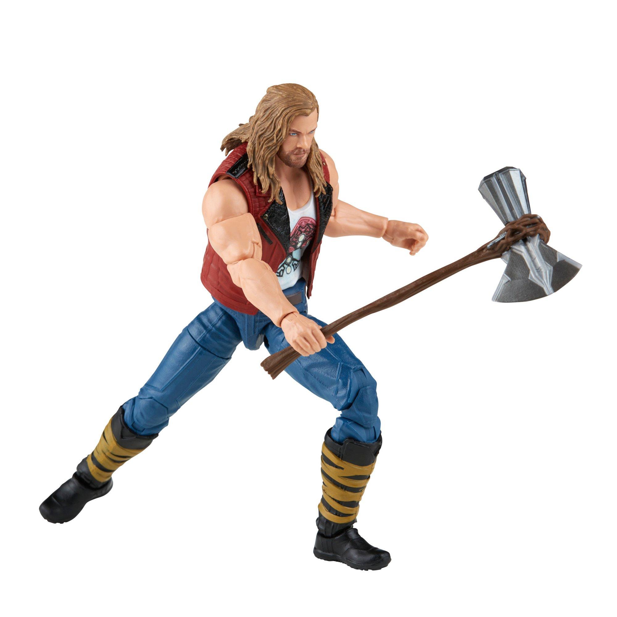 Hasbro Marvel Legends Series Thor: Love and Thunder Ravager Thor Build-A-Figure 6-in Action Figure