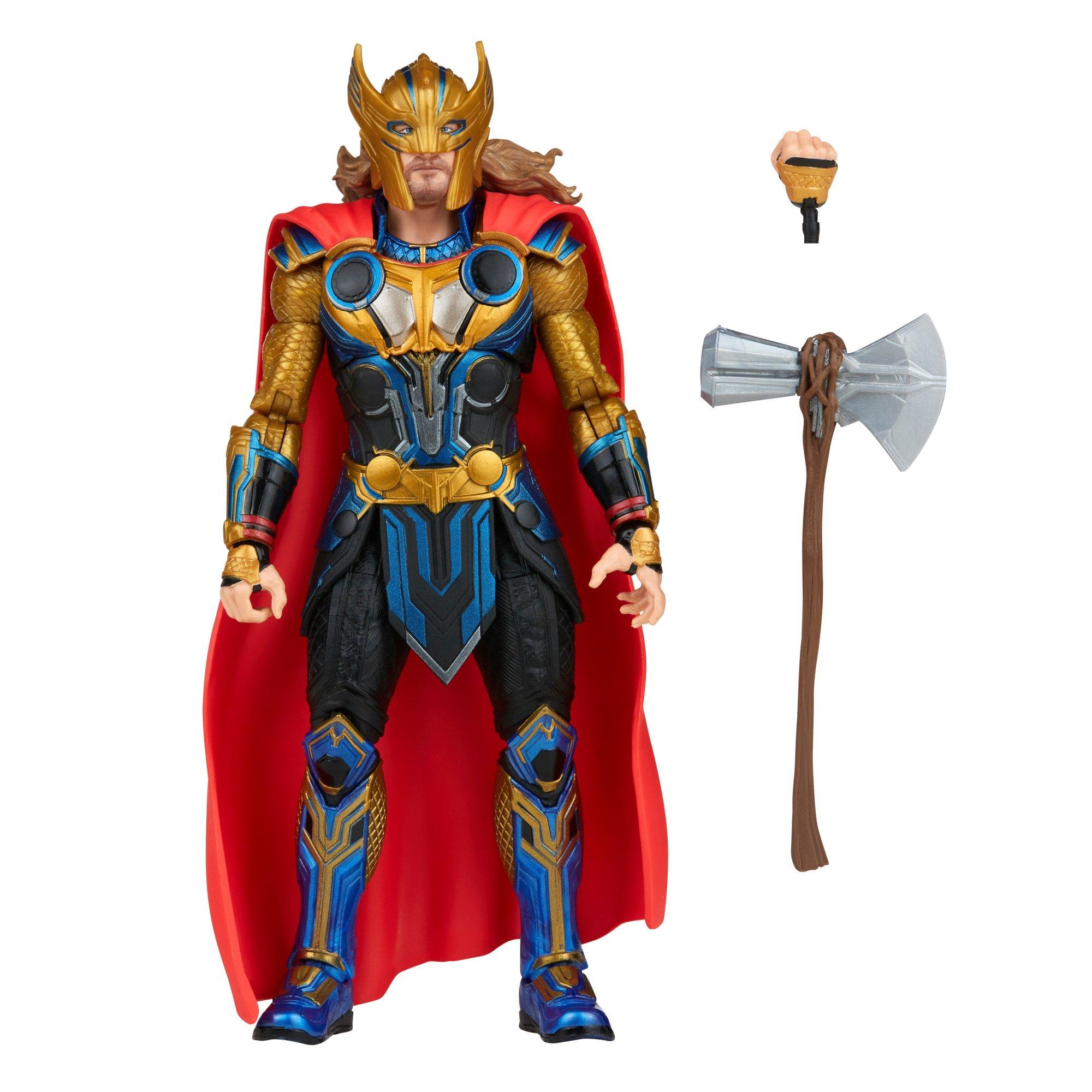 list item 2 of 9 Hasbro Marvel Legends Series Thor: Love and Thunder Thor Build-A-Figure 6-in Action Figure