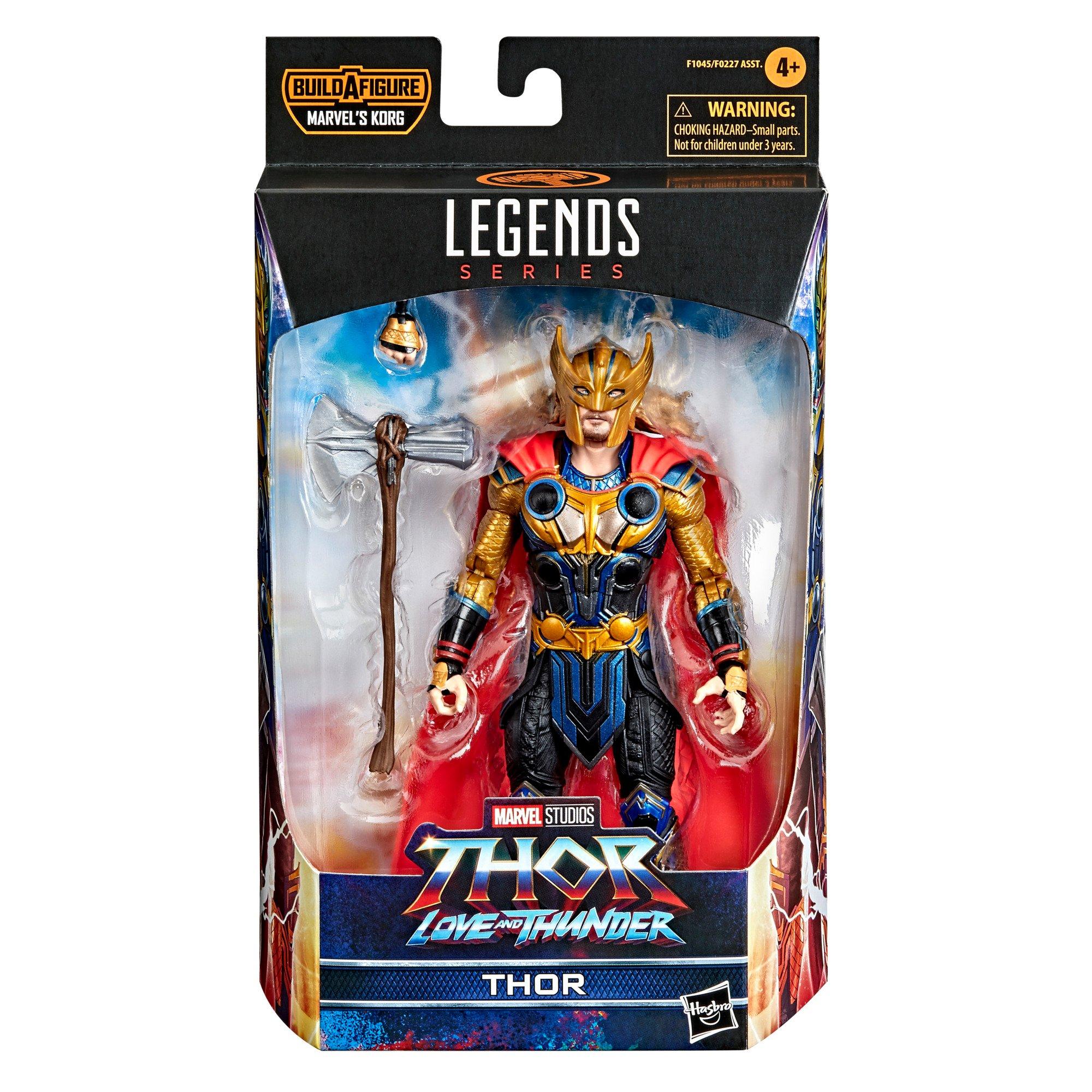list item 8 of 9 Hasbro Marvel Legends Series Thor: Love and Thunder Thor Build-A-Figure 6-in Action Figure