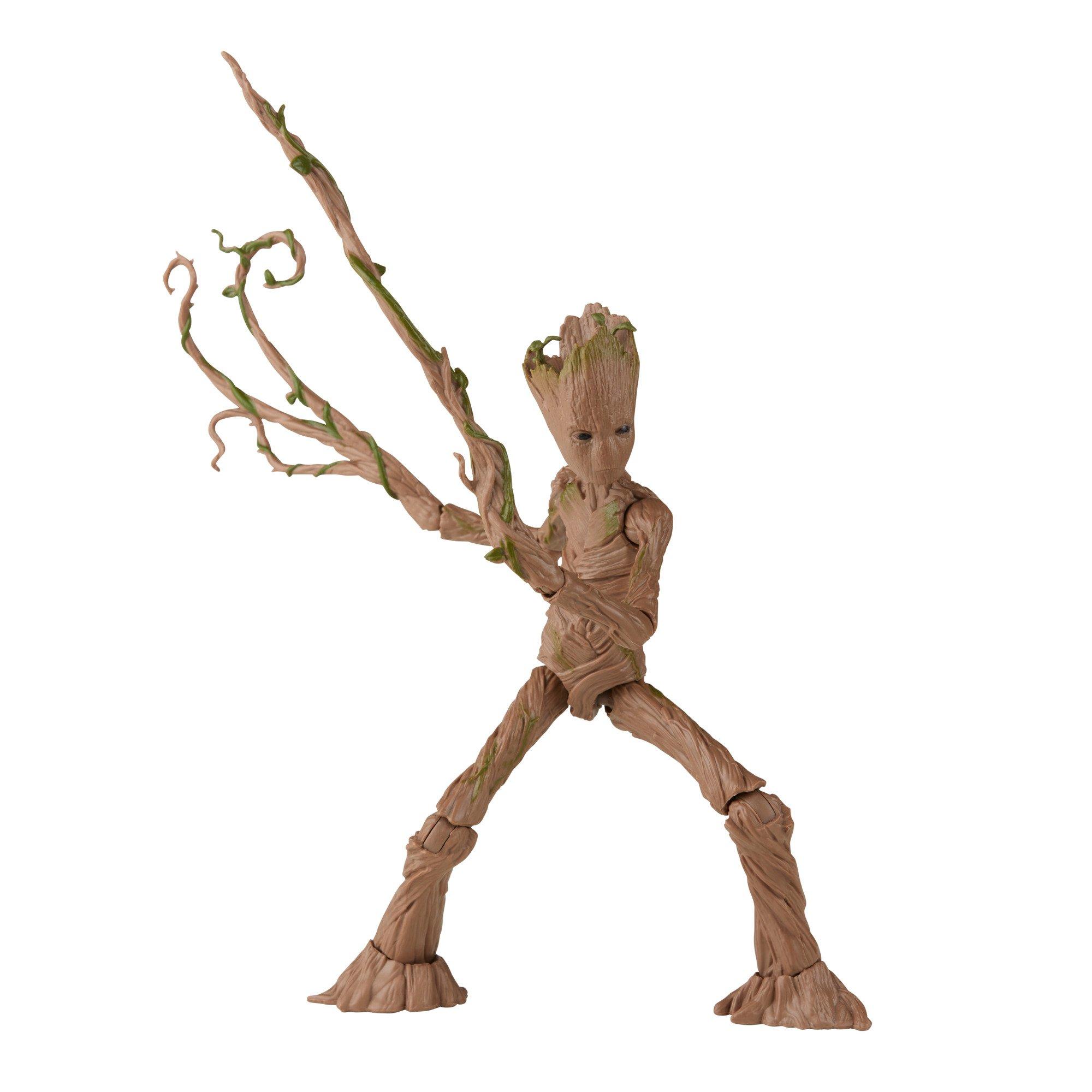 list item 5 of 9 Hasbro Marvel Legends Series Thor: Love and Thunder Groot Build-A-Figure 6-in Action Figure