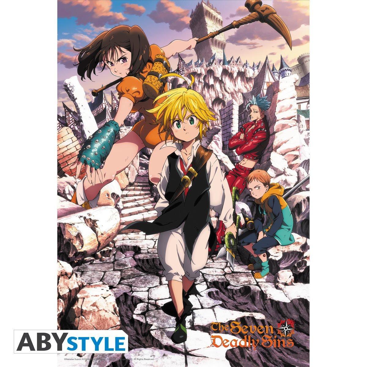 list item 2 of 3 ABYstyle The Seven Deadly Sins Boxed Poster Twin Pack
