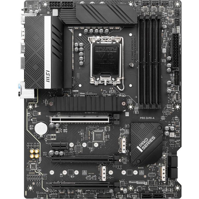 MSI PRO Z690-A DDR5 LGA 1700 ATX Intel Motherboard | GameStop